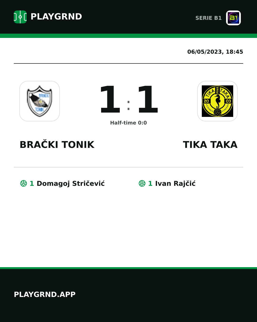 Instagram artwork: Brački Tonik 1:1 Tika Taka