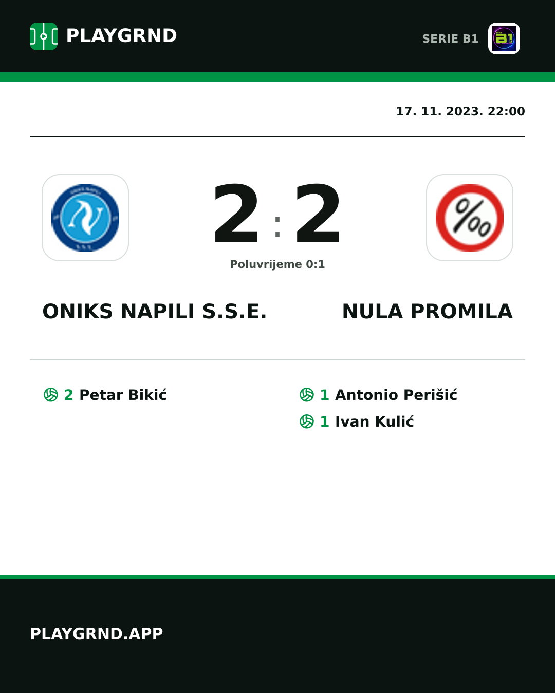 Instagram slika: Oniks Napili S.S.E. 2:2 Nula Promila