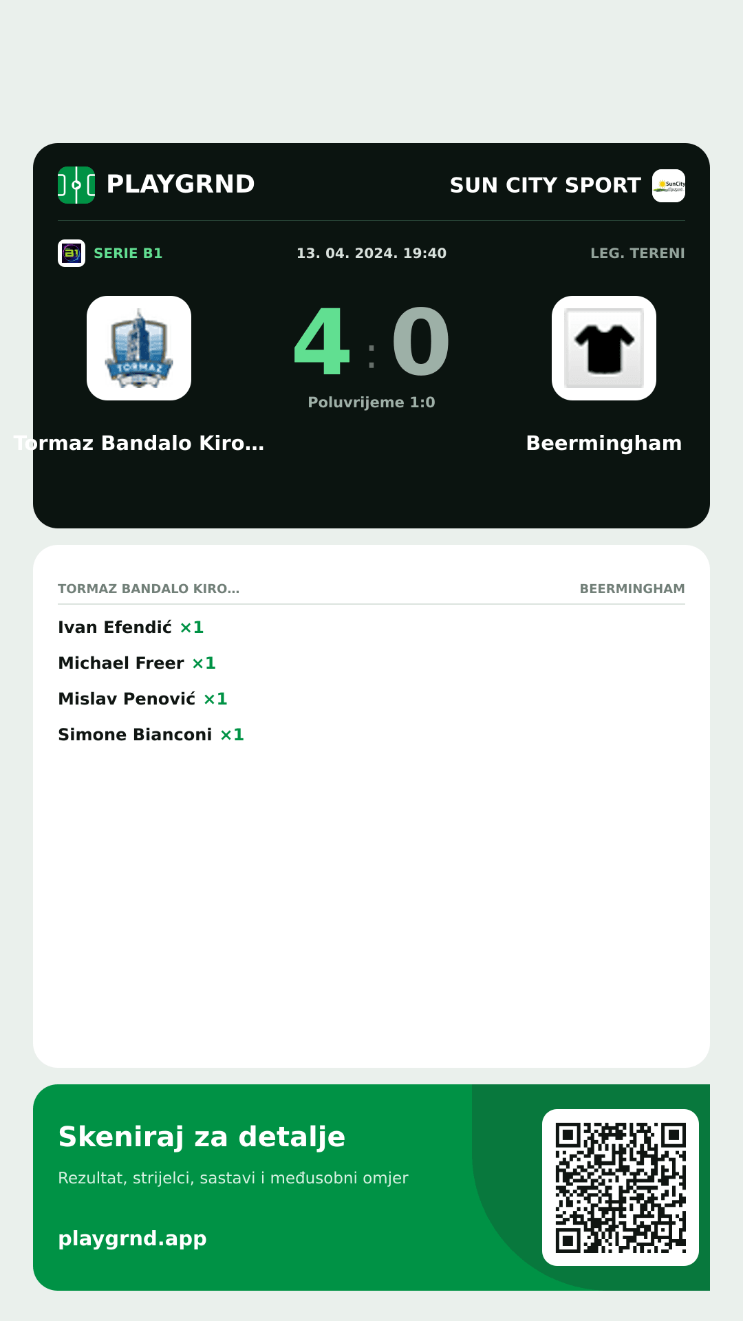 Story slika: Tormaz Bandalo Kiropraktika 4:0 Beermingham