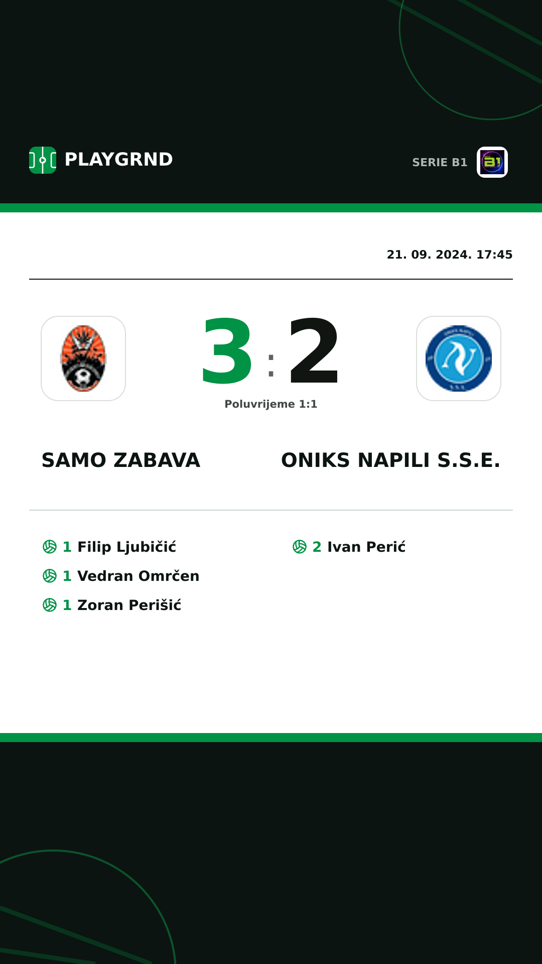 Instagram slika: Samo Zabava 3:2 Oniks Napili S.S.E.