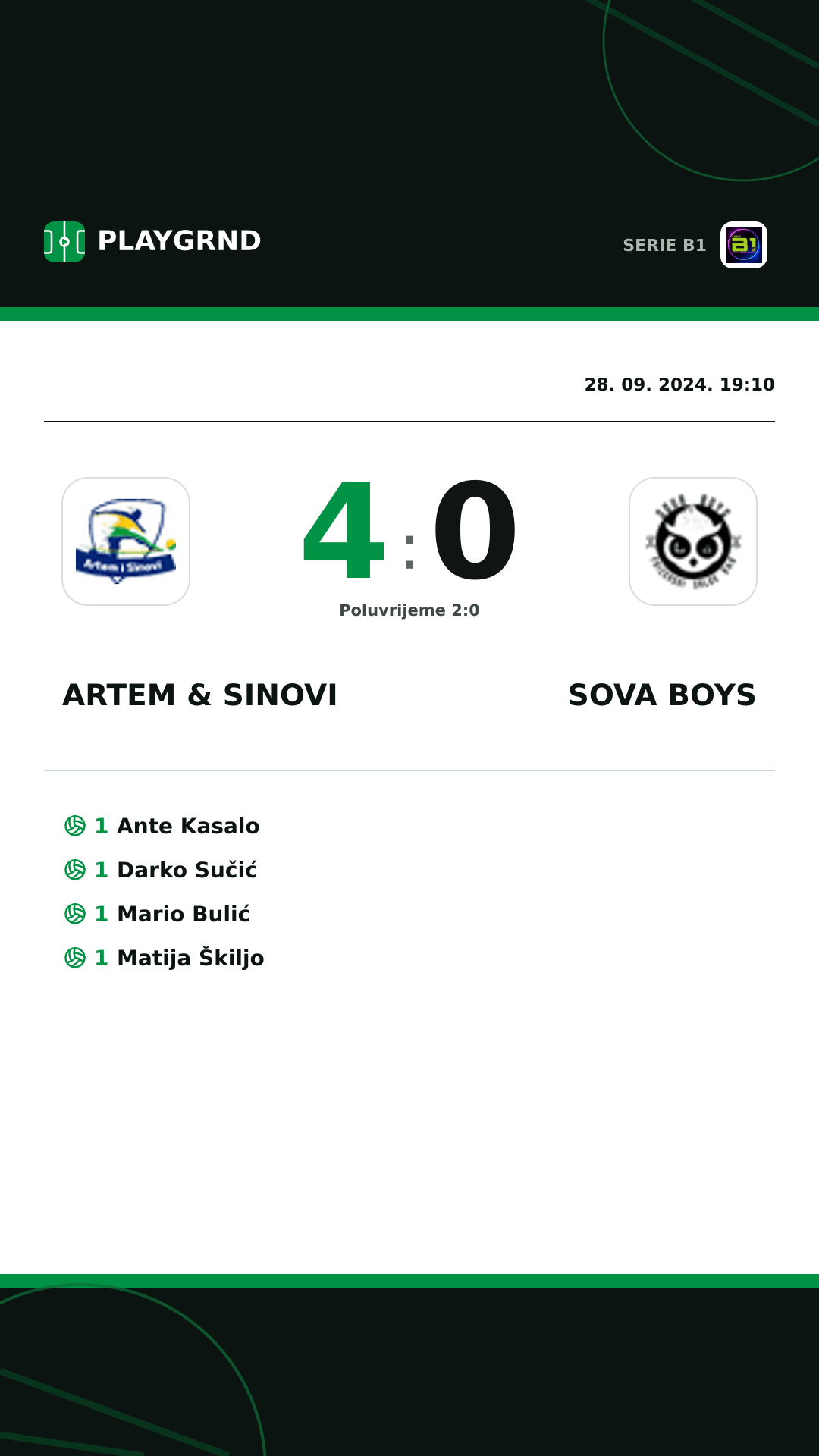 Instagram slika: Artem & Sinovi 4:0 Sova Boys