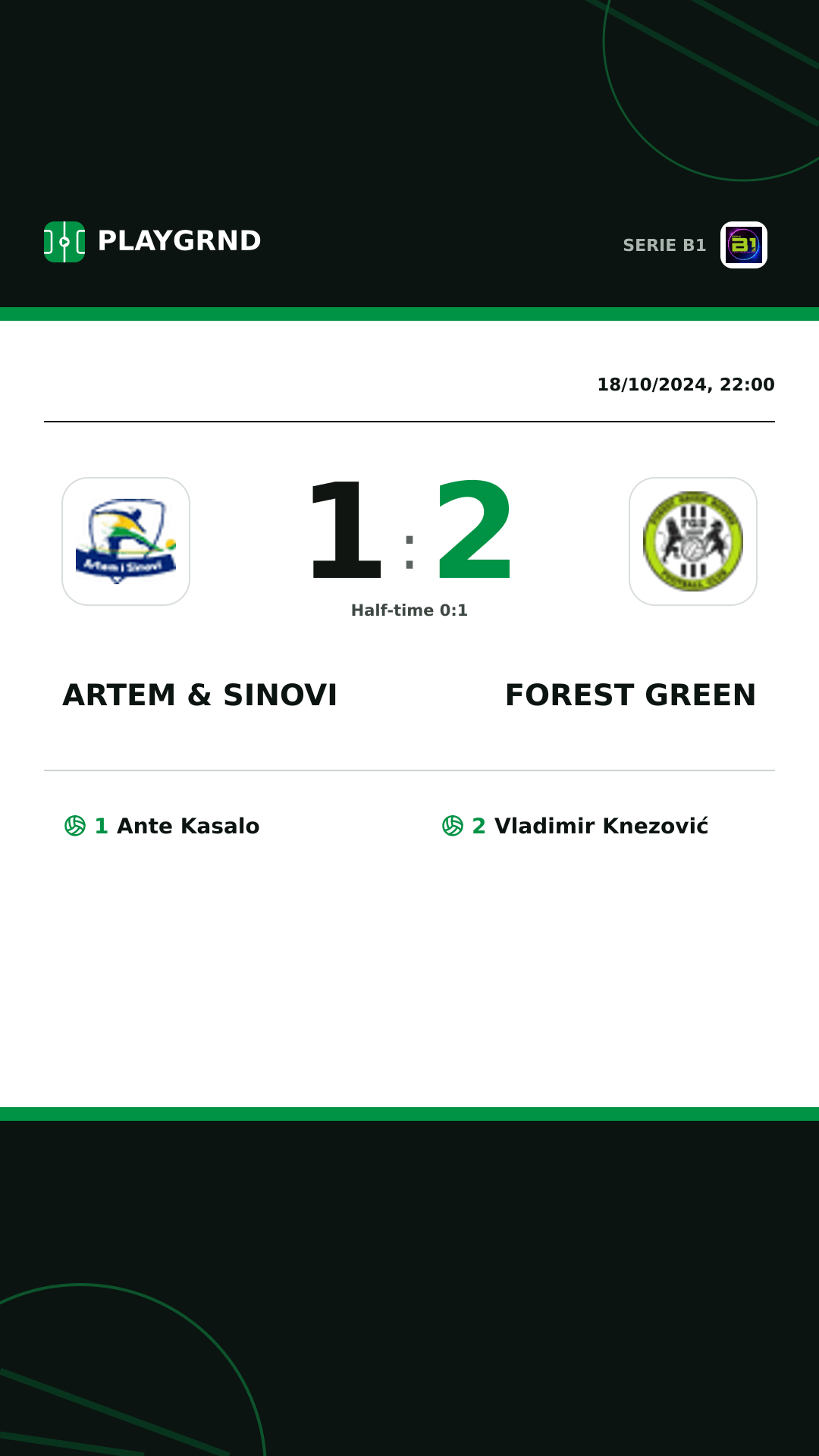Instagram artwork: Artem & Sinovi 1:2 Forest Green