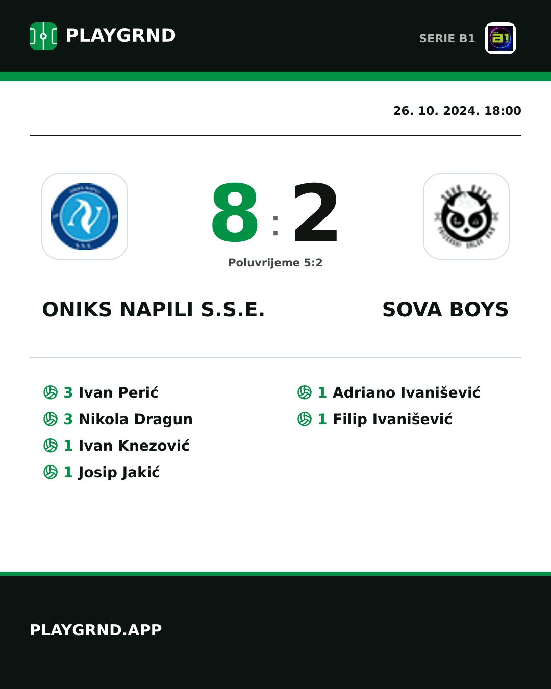 Instagram slika: Oniks Napili S.S.E. 8:2 Sova Boys