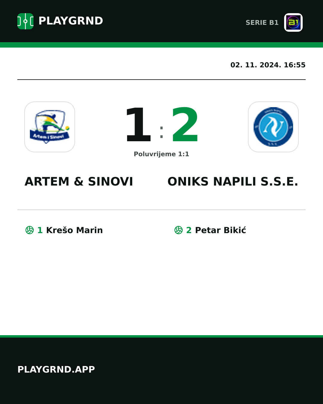 Instagram slika: Artem & Sinovi 1:2 Oniks Napili S.S.E.