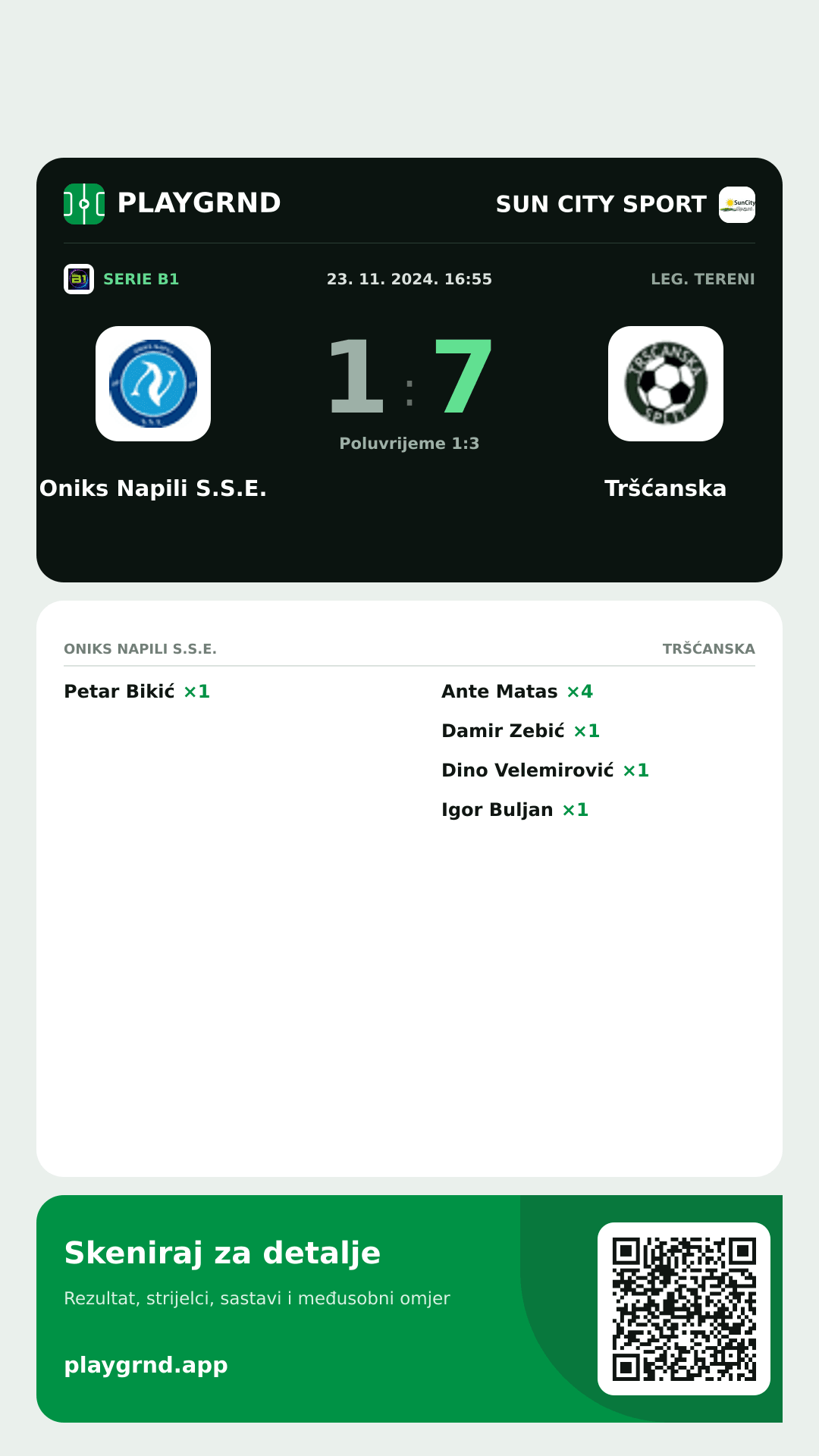 Story slika: Oniks Napili S.S.E. 1:7 Tršćanska
