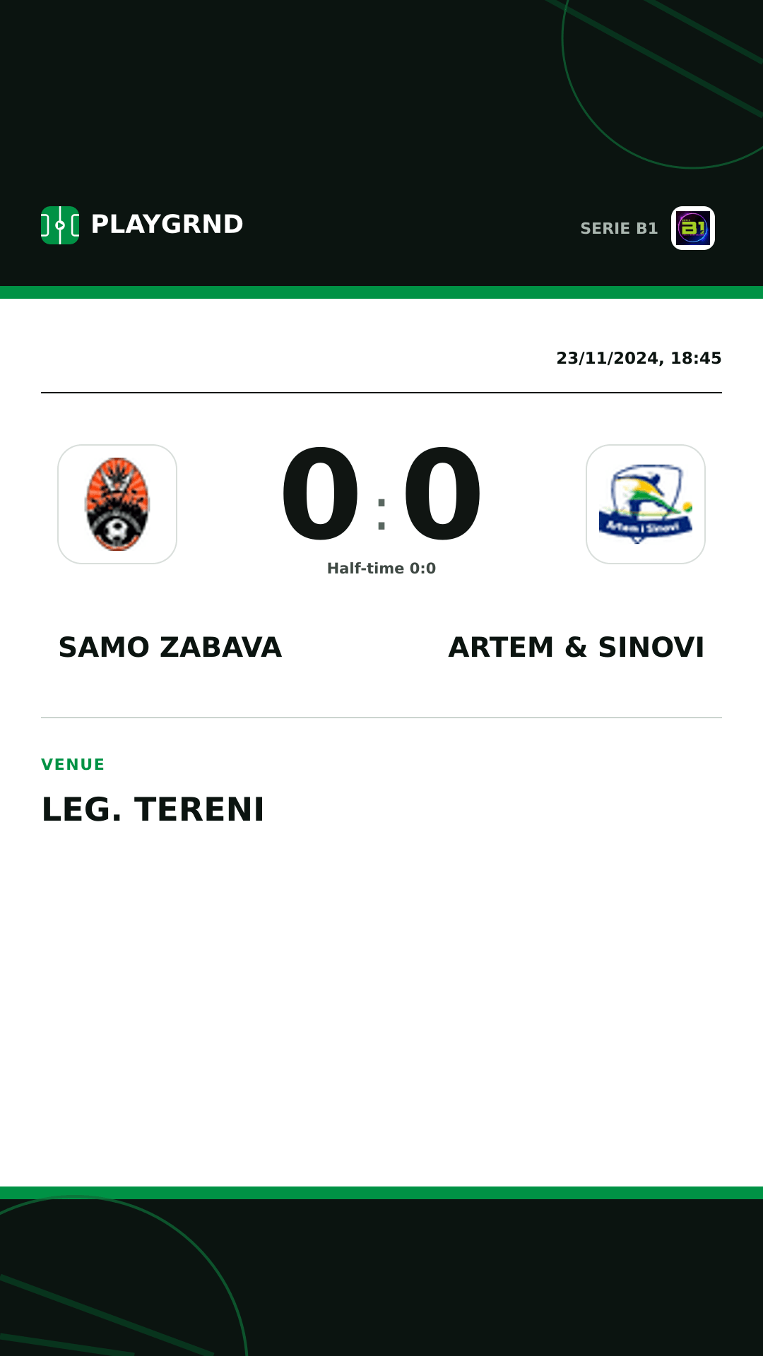 Instagram artwork: Samo Zabava 0:0 Artem & Sinovi