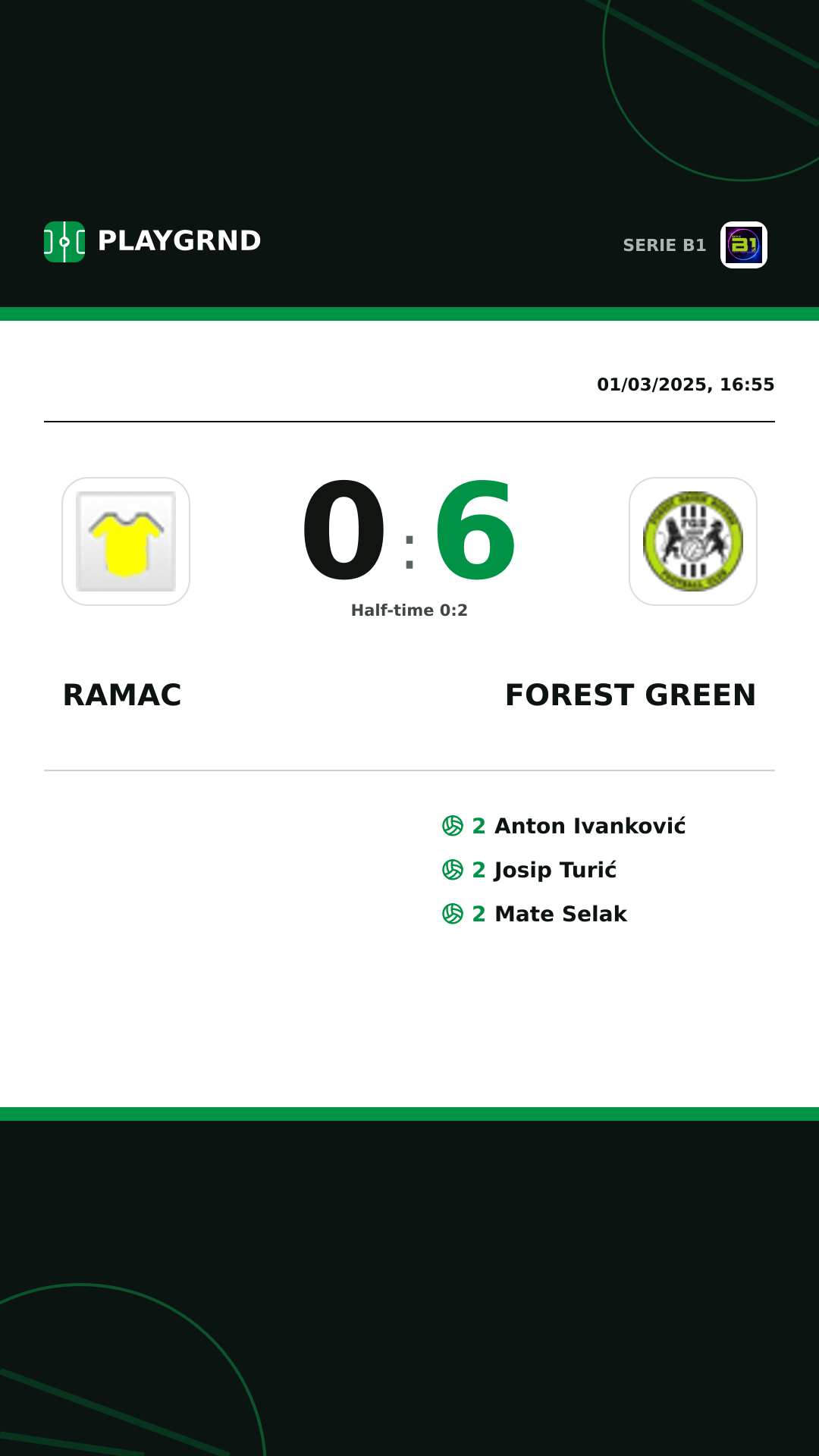 Instagram artwork: Ramac 0:6 Forest Green
