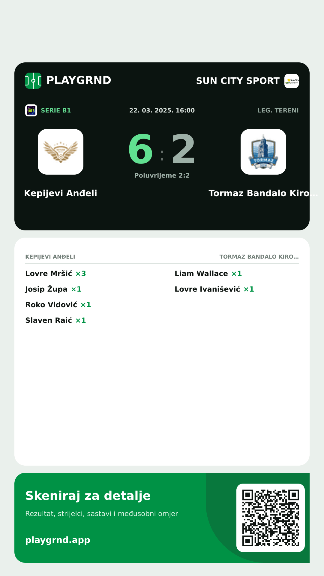 Story image: Kepijevi Anđeli 6:2 Tormaz Bandalo Kiropraktika