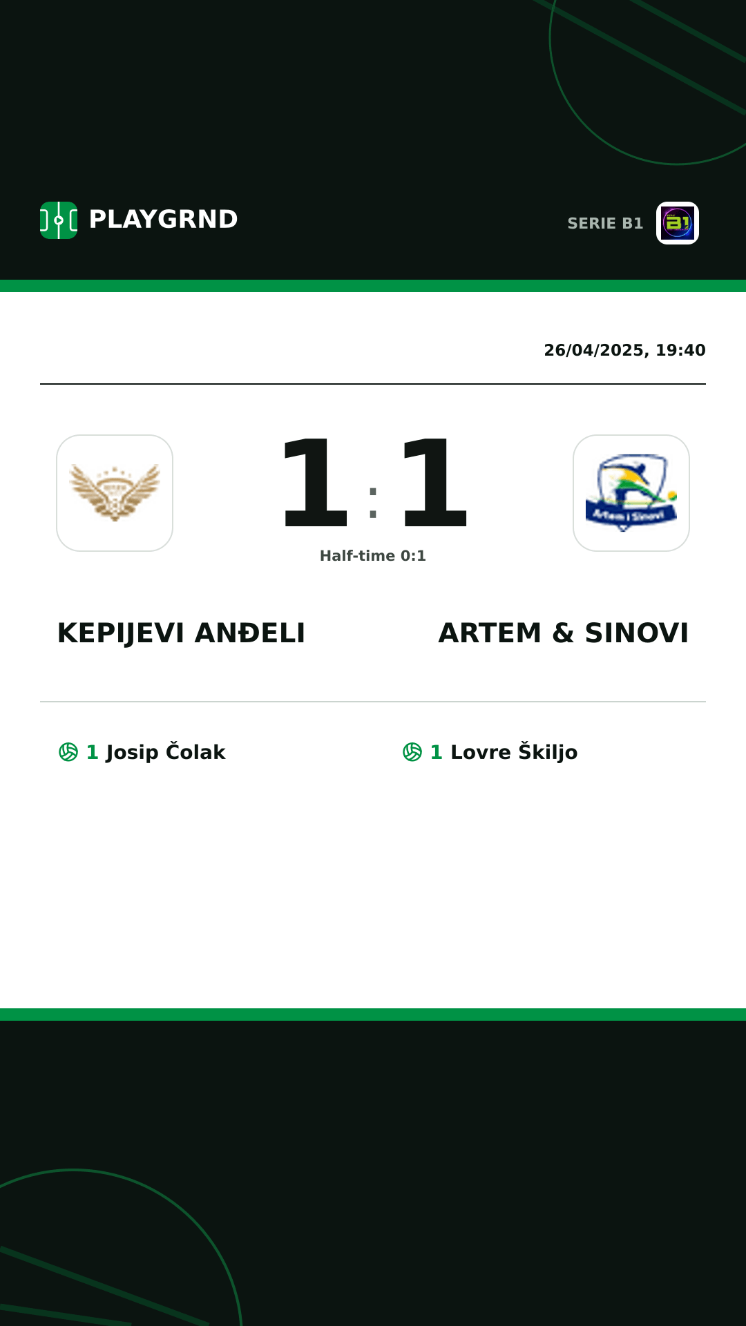 Instagram artwork: Kepijevi Anđeli 1:1 Artem & Sinovi