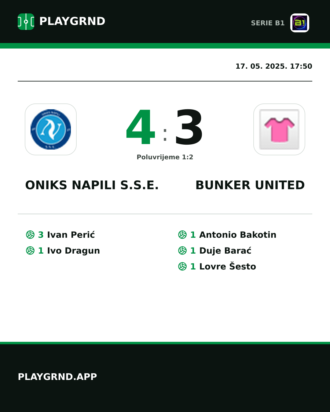 Instagram slika: Oniks Napili S.S.E. 4:3 Bunker United