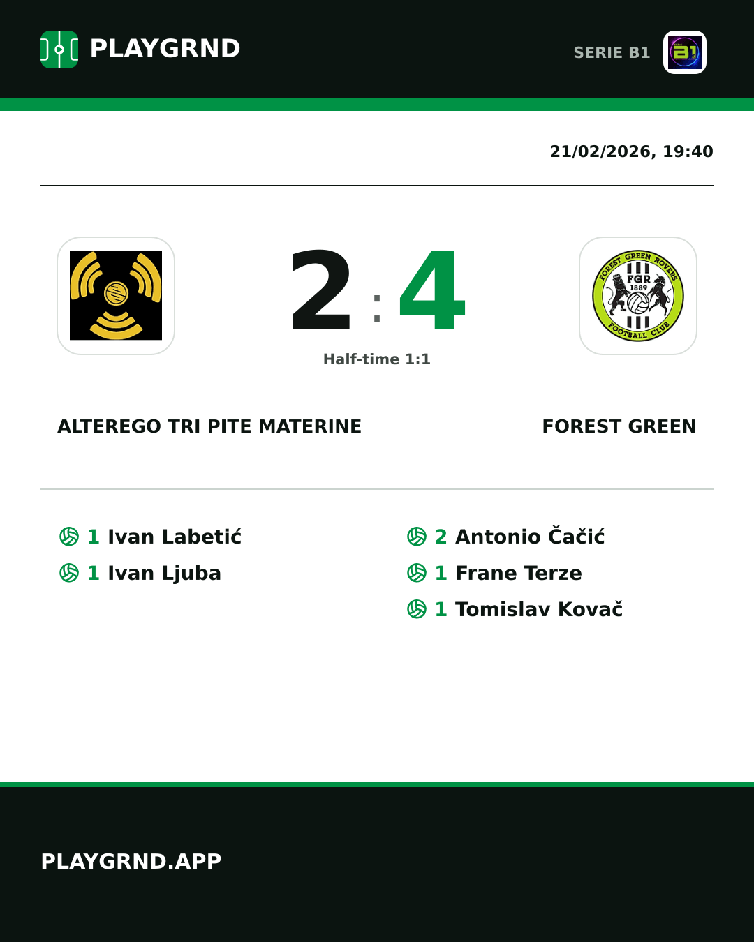Instagram artwork: AlterEgo tri pite materine 2:4 Forest Green