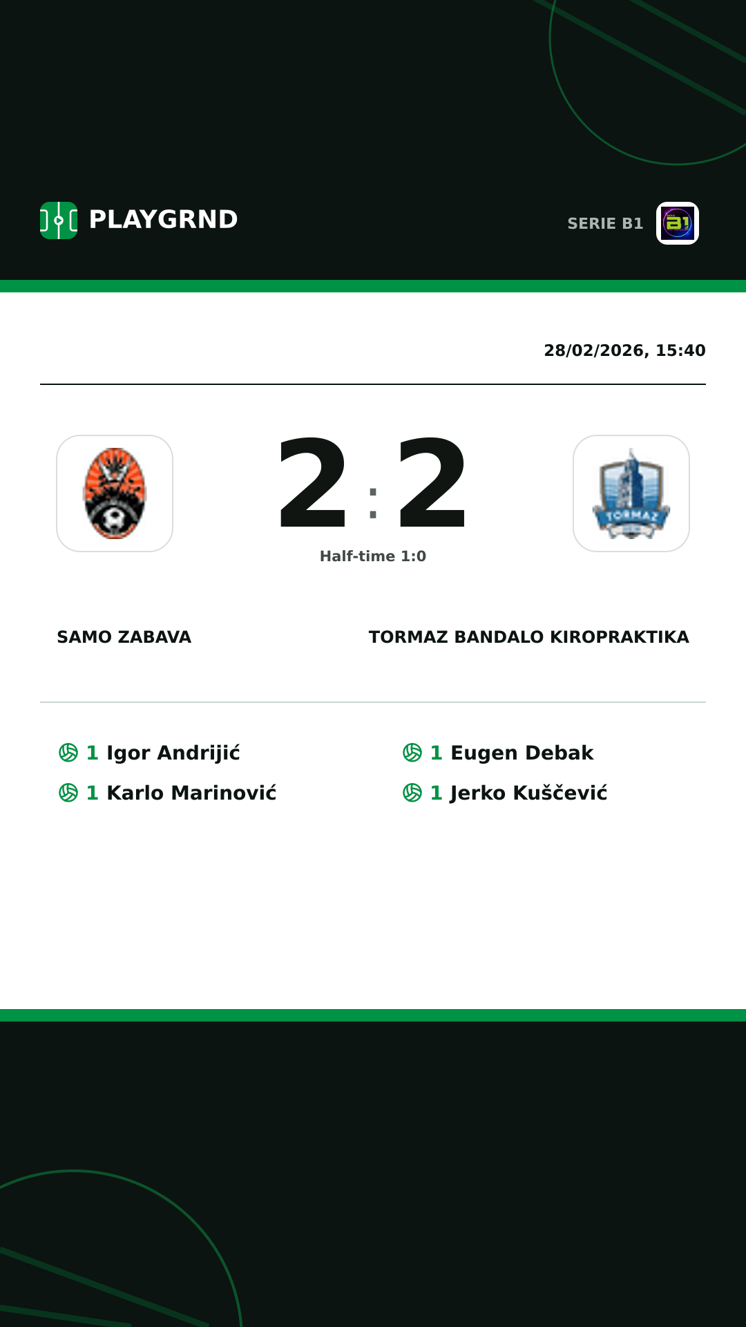 Instagram artwork: Samo Zabava 2:2 Tormaz Bandalo Kiropraktika