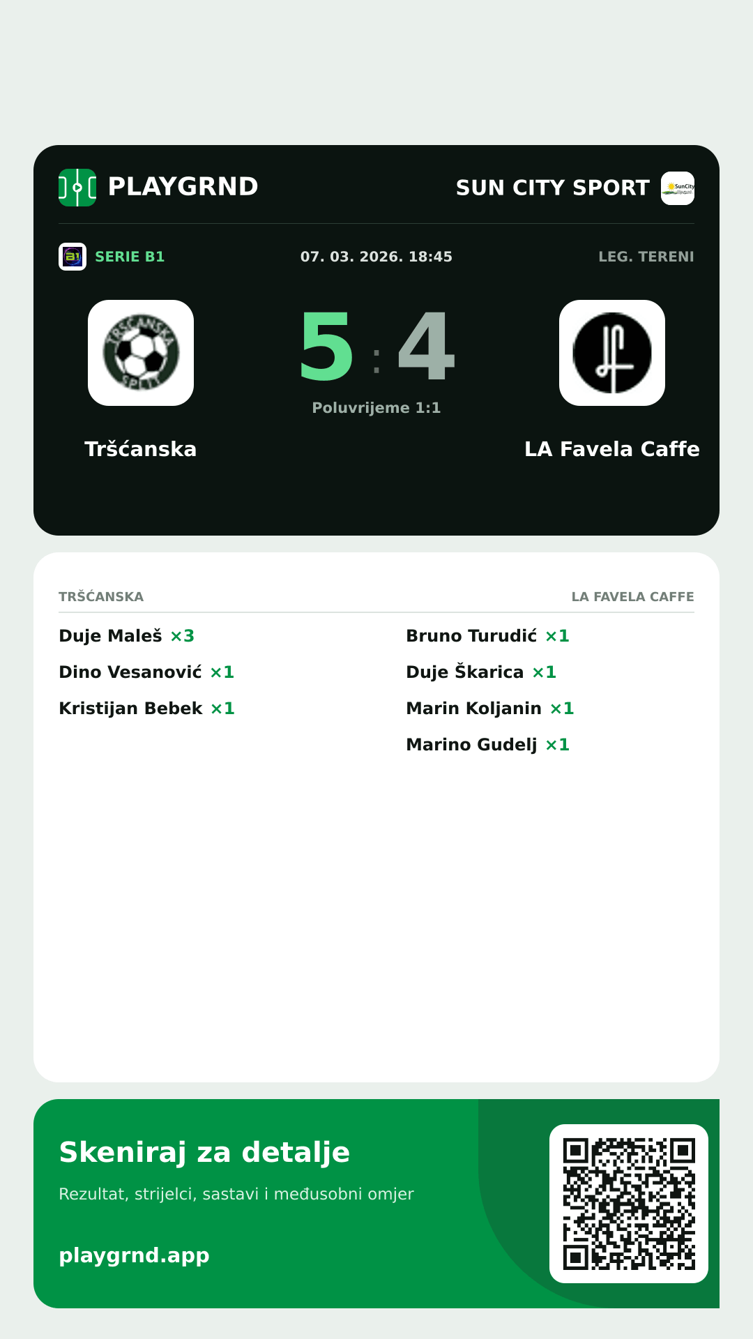 Story slika: Tršćanska 5:4 LA Favela Caffe