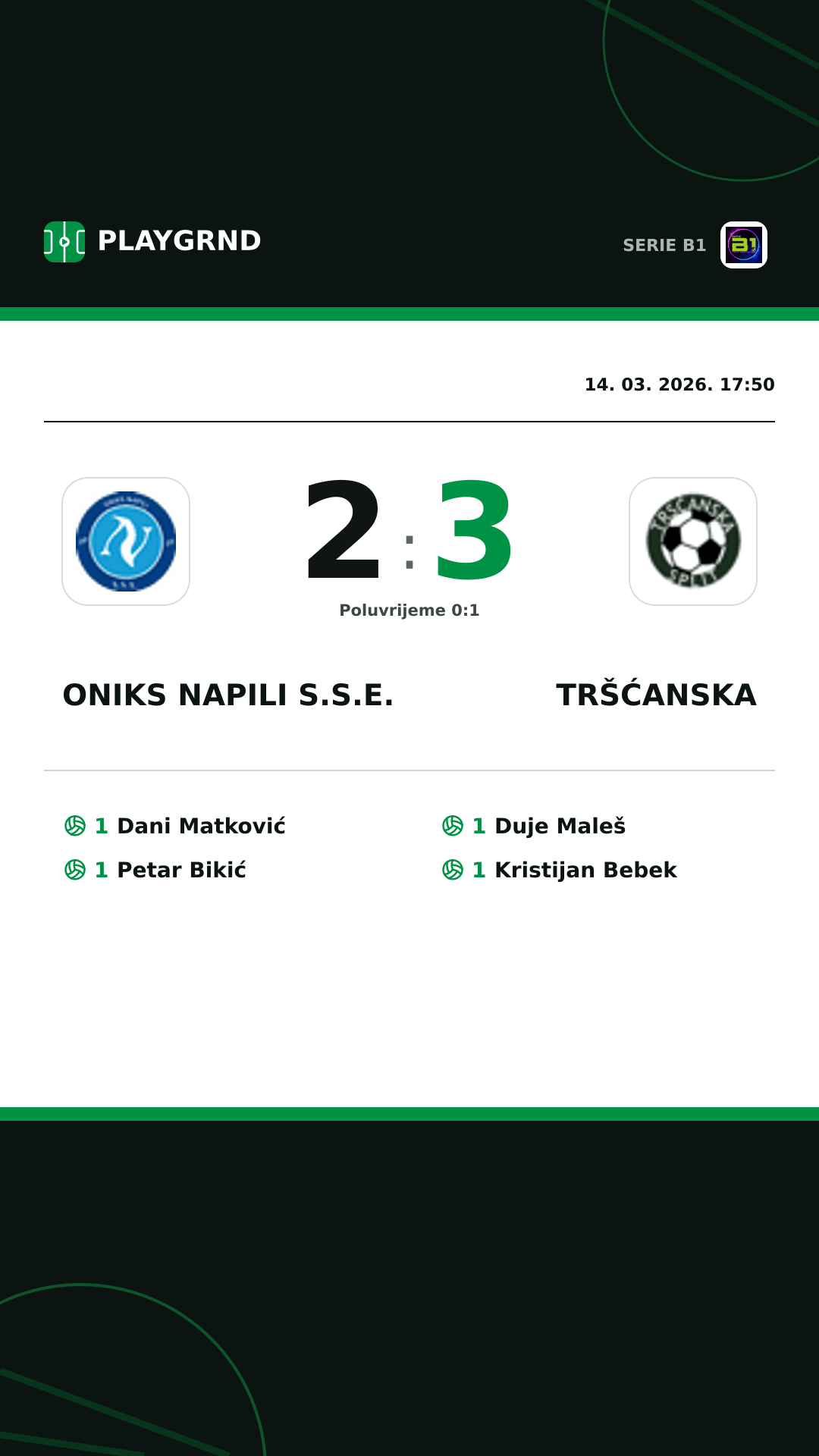 Instagram slika: Oniks Napili S.S.E. 2:3 Tršćanska