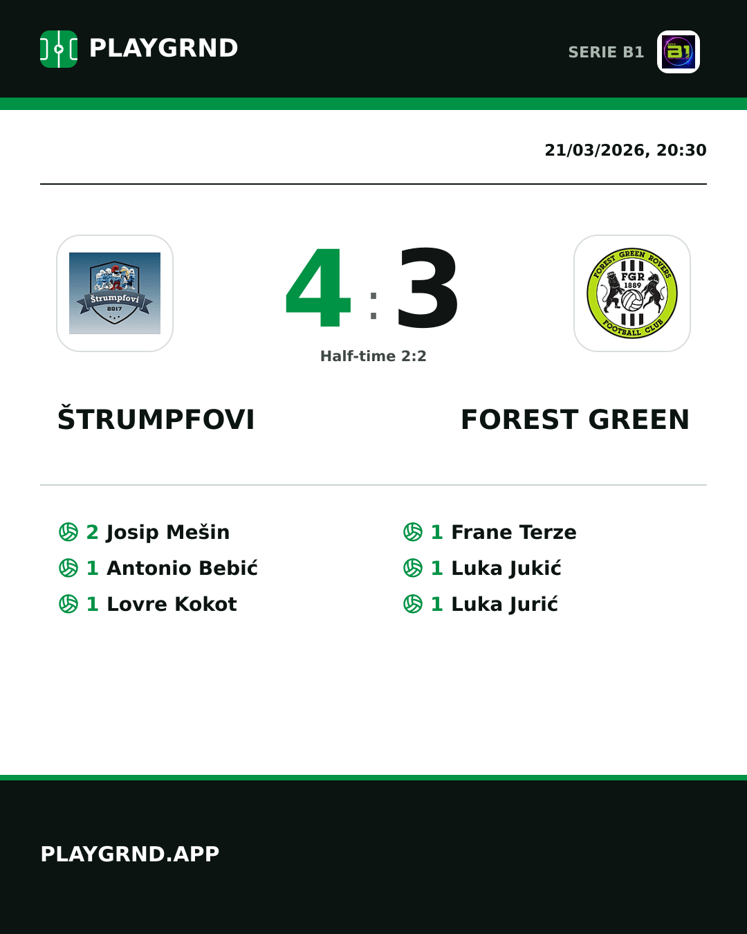 Instagram artwork: Štrumpfovi 4:3 Forest Green