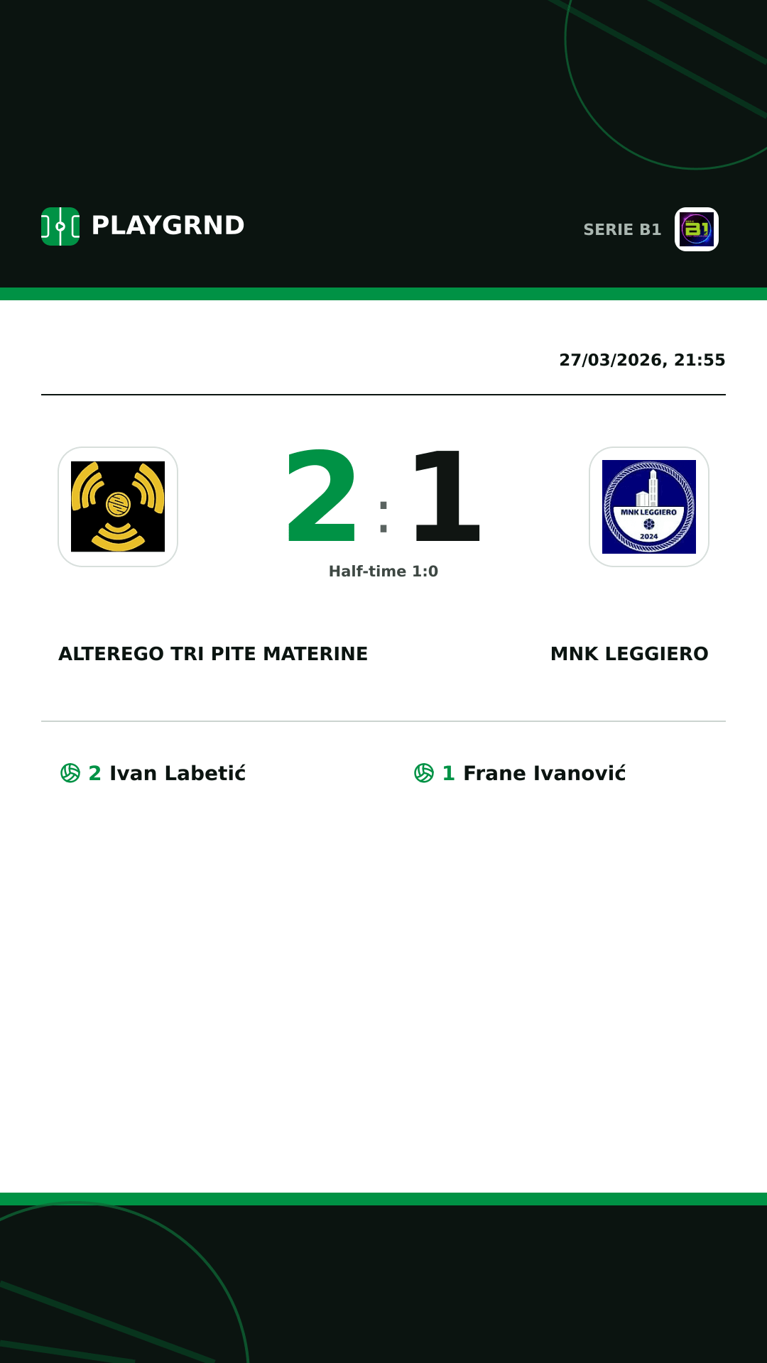 Instagram artwork: AlterEgo tri pite materine 2:1 MNK Leggiero