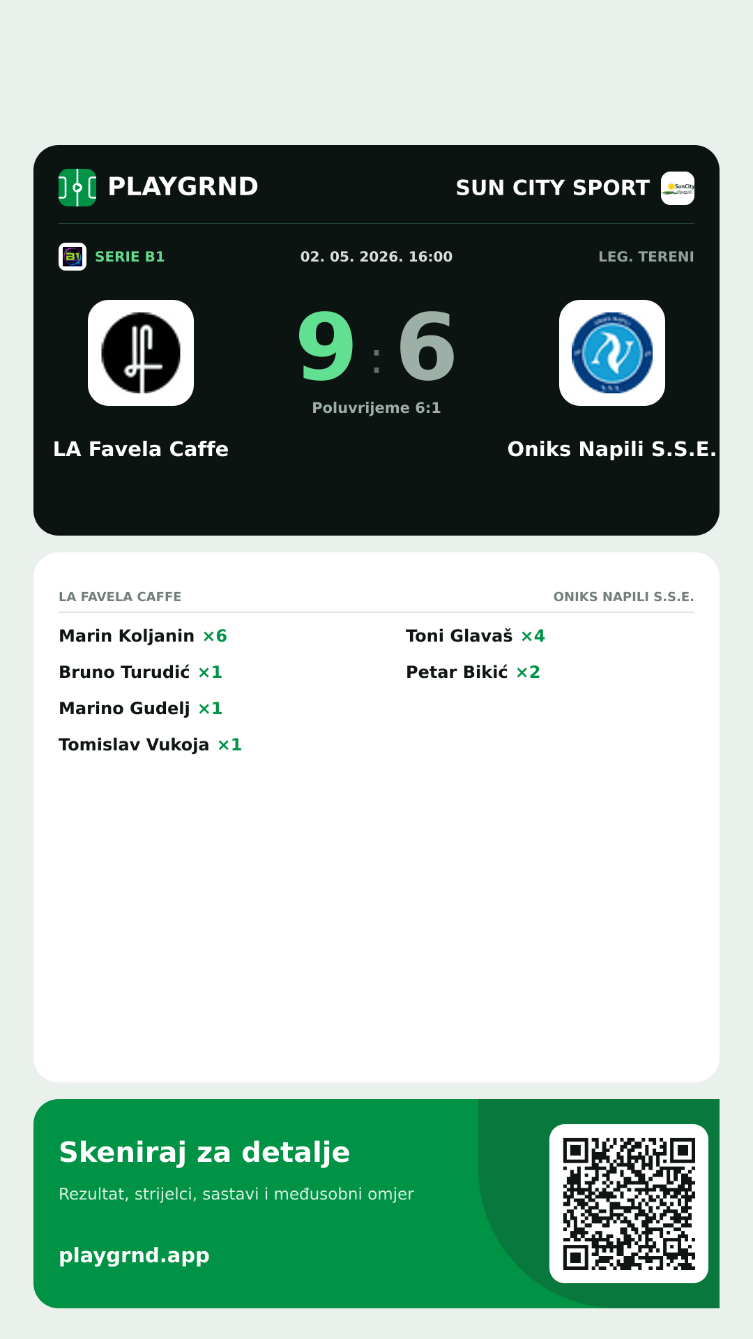 Story slika: LA Favela Caffe 9:6 Oniks Napili S.S.E.