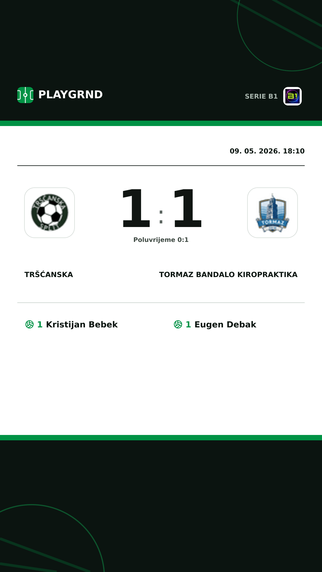 Instagram slika: Tršćanska 1:1 Tormaz Bandalo Kiropraktika