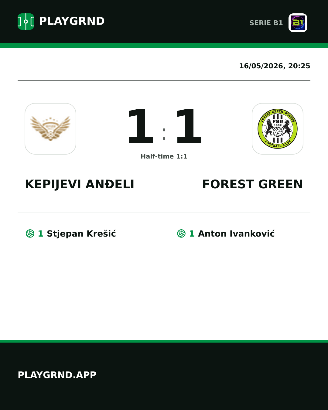 Instagram artwork: Kepijevi Anđeli 1:1 Forest Green