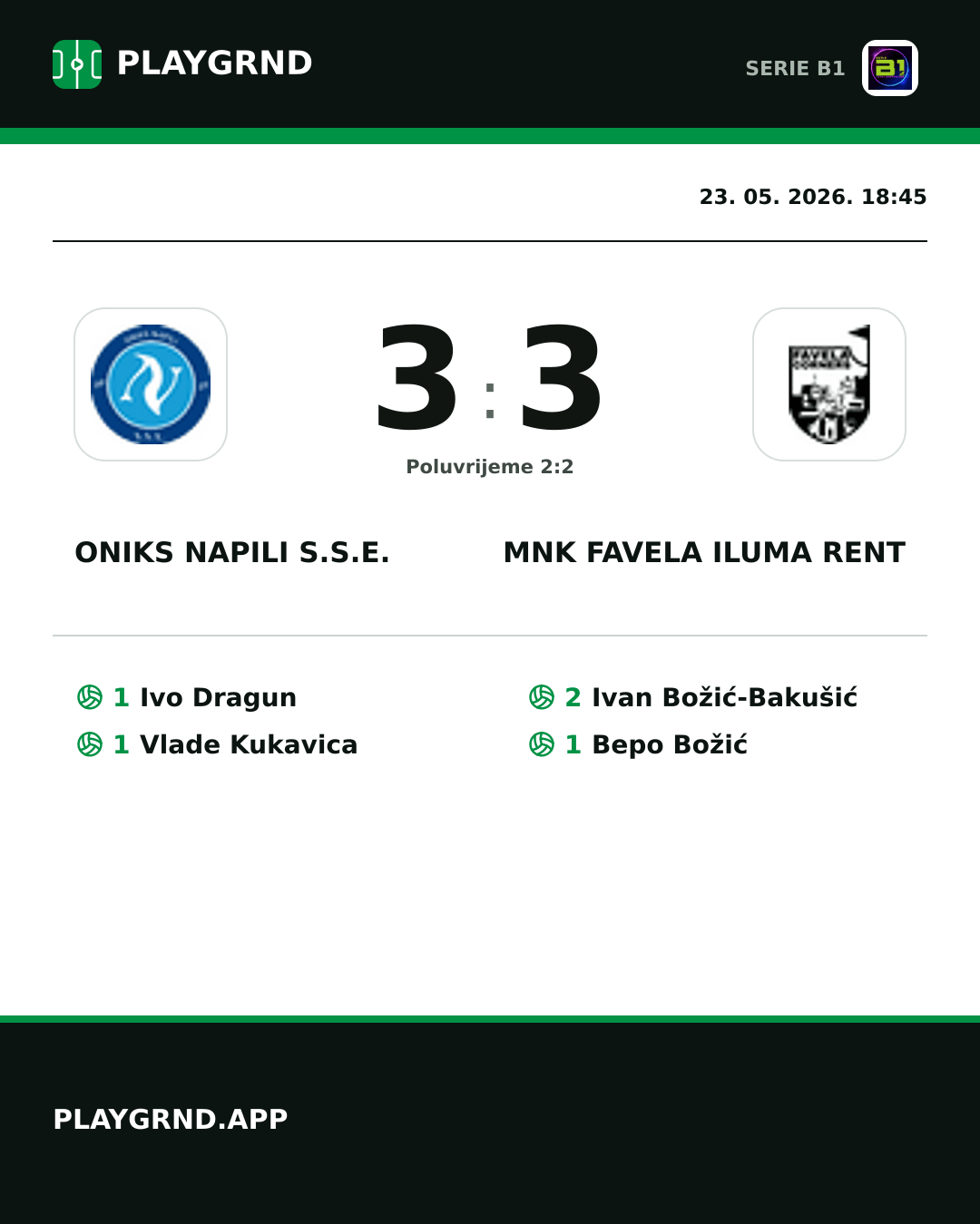Instagram slika: Oniks Napili S.S.E. 3:3 MNK Favela Iluma Rent
