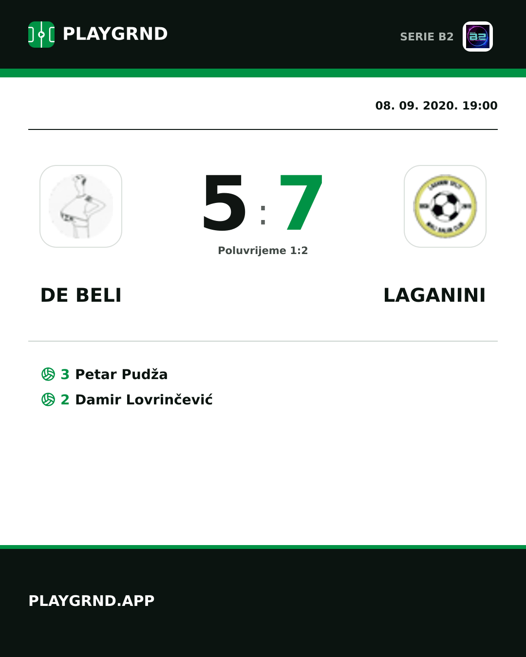 Instagram slika: DE Beli 5:7 Laganini