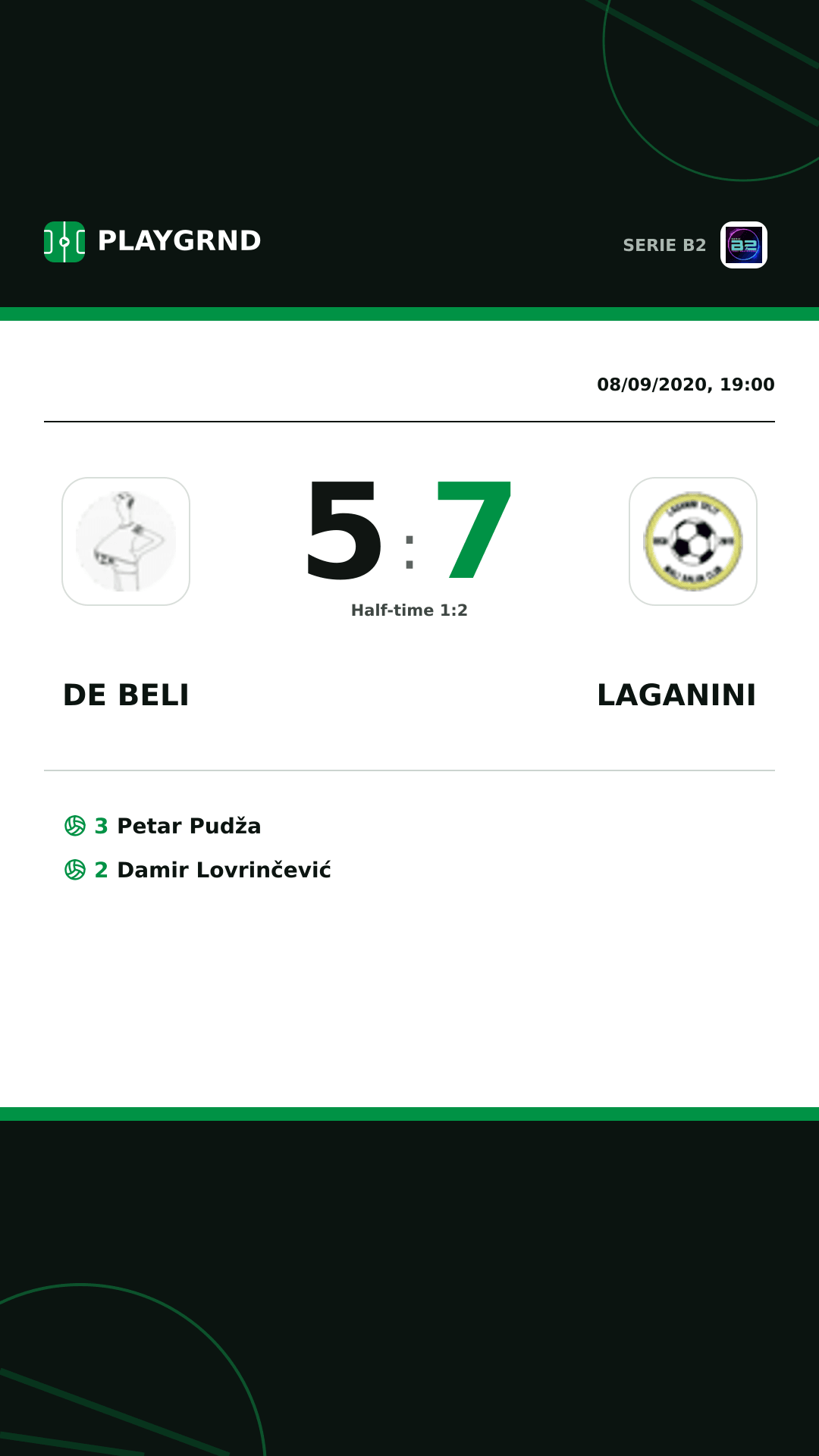 Instagram artwork: DE Beli 5:7 Laganini