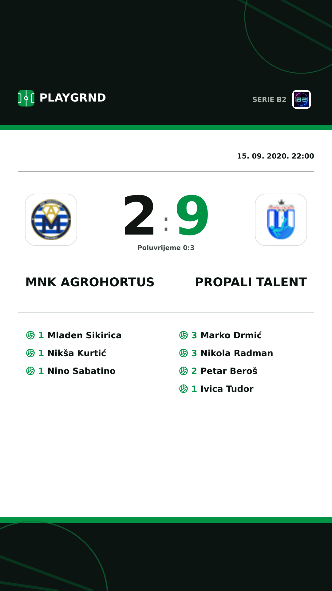 Instagram slika: Mnk Agrohortus 2:9 Propali Talent