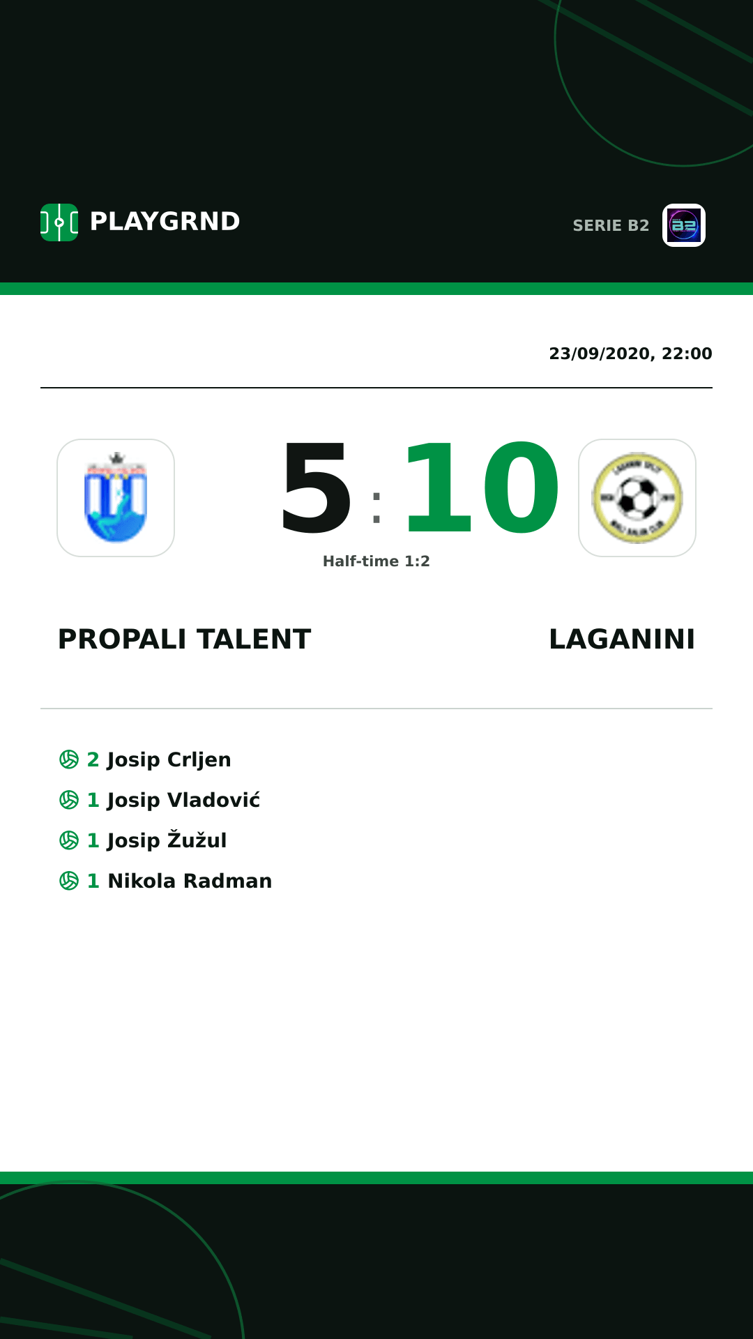 Instagram artwork: Propali Talent 5:10 Laganini