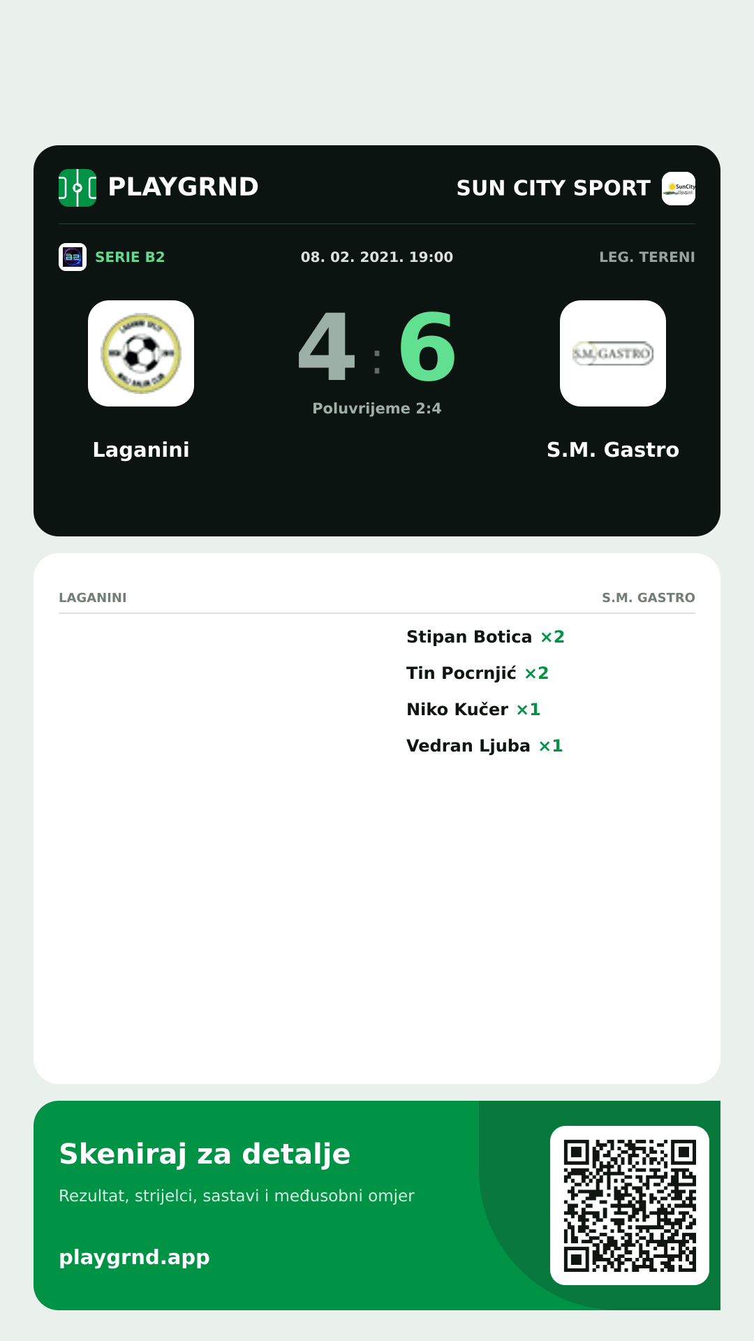 Story slika: Laganini 4:6 S.M. Gastro