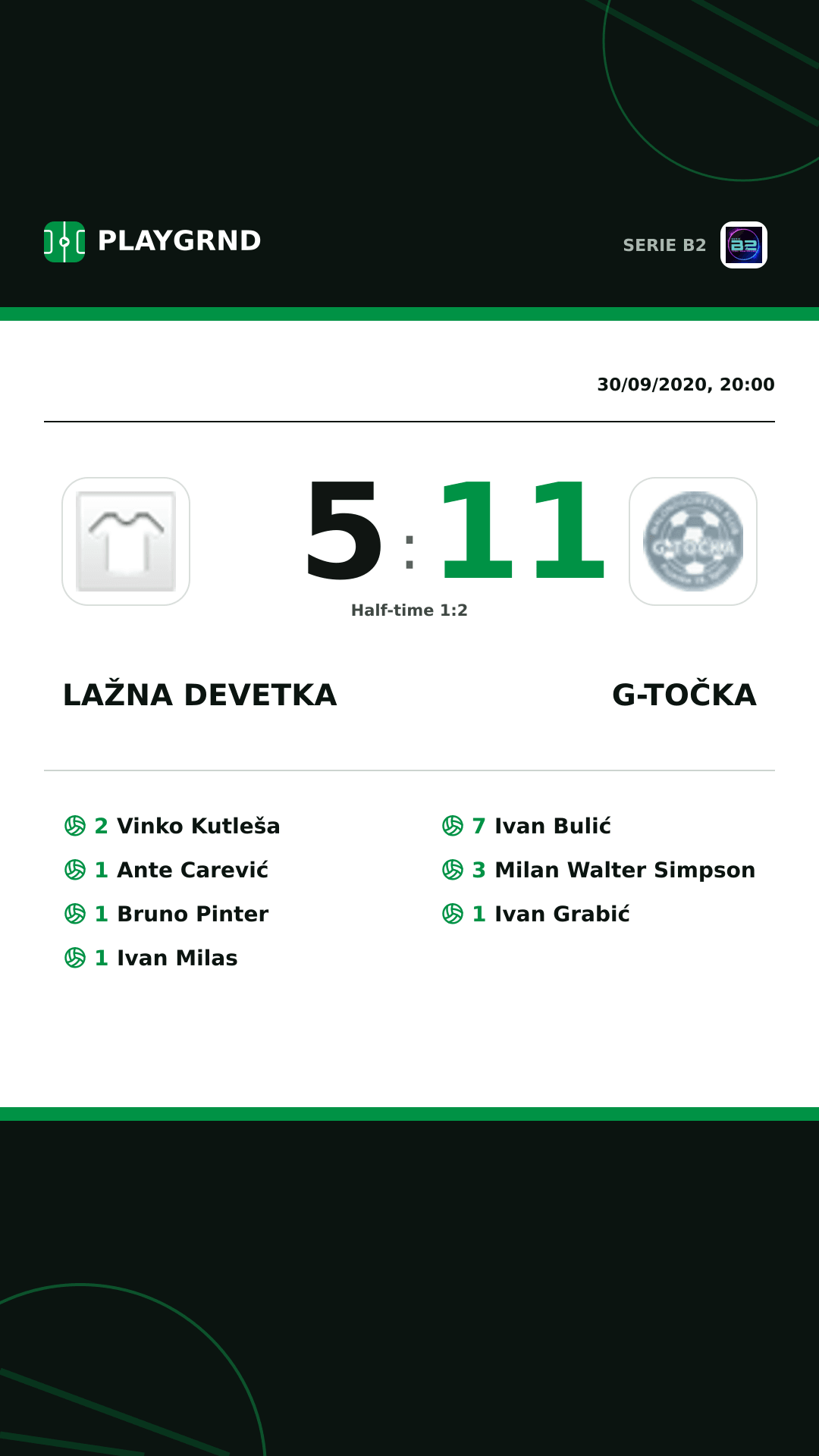 Instagram artwork: Lažna Devetka 5:11 G-Točka