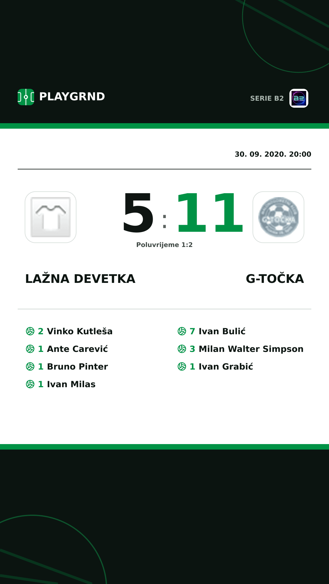 Instagram slika: Lažna Devetka 5:11 G-Točka