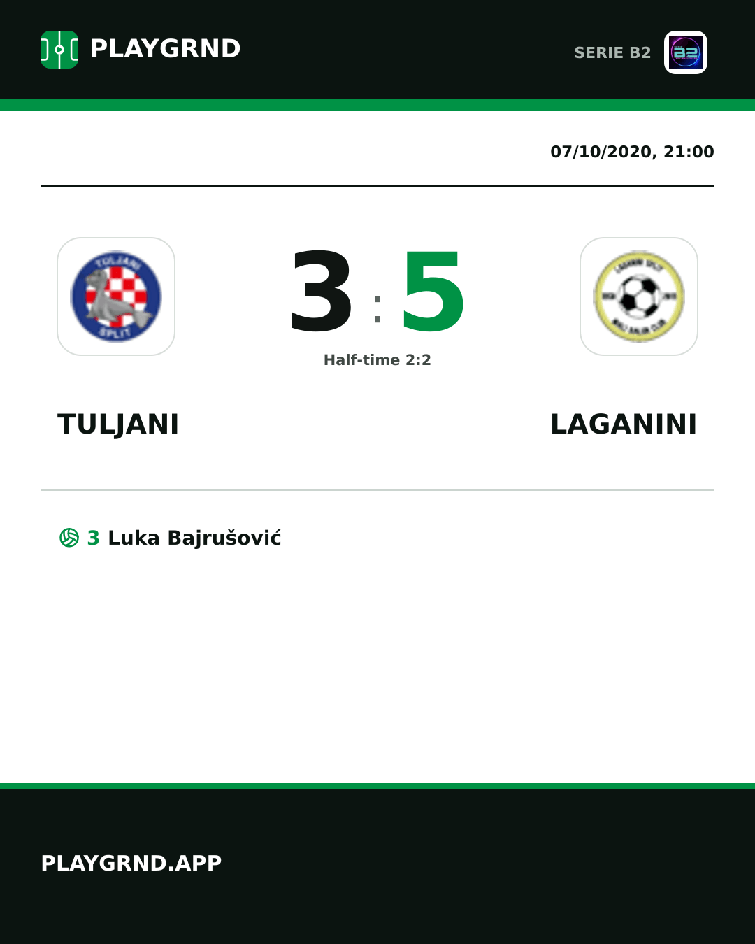 Instagram artwork: Tuljani 3:5 Laganini
