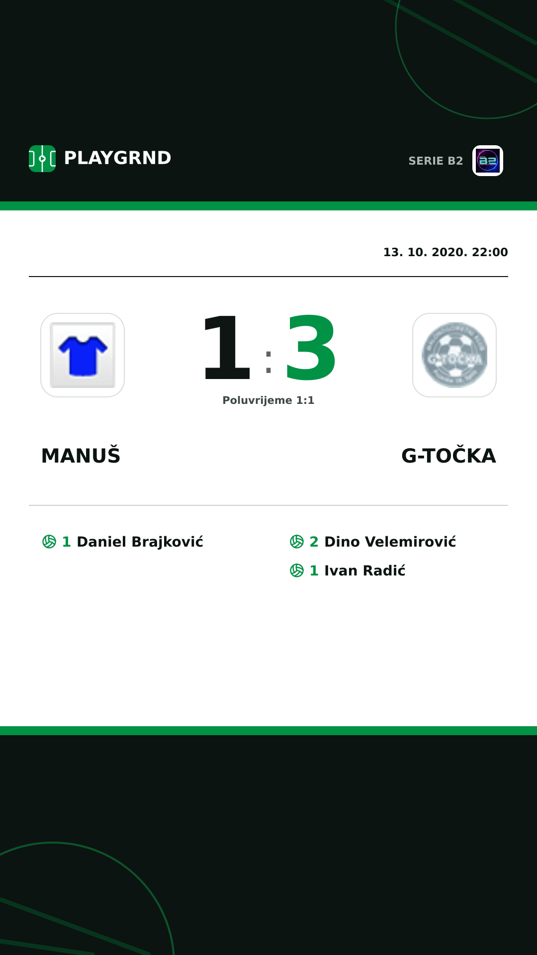 Instagram slika: Manuš 1:3 G-Točka