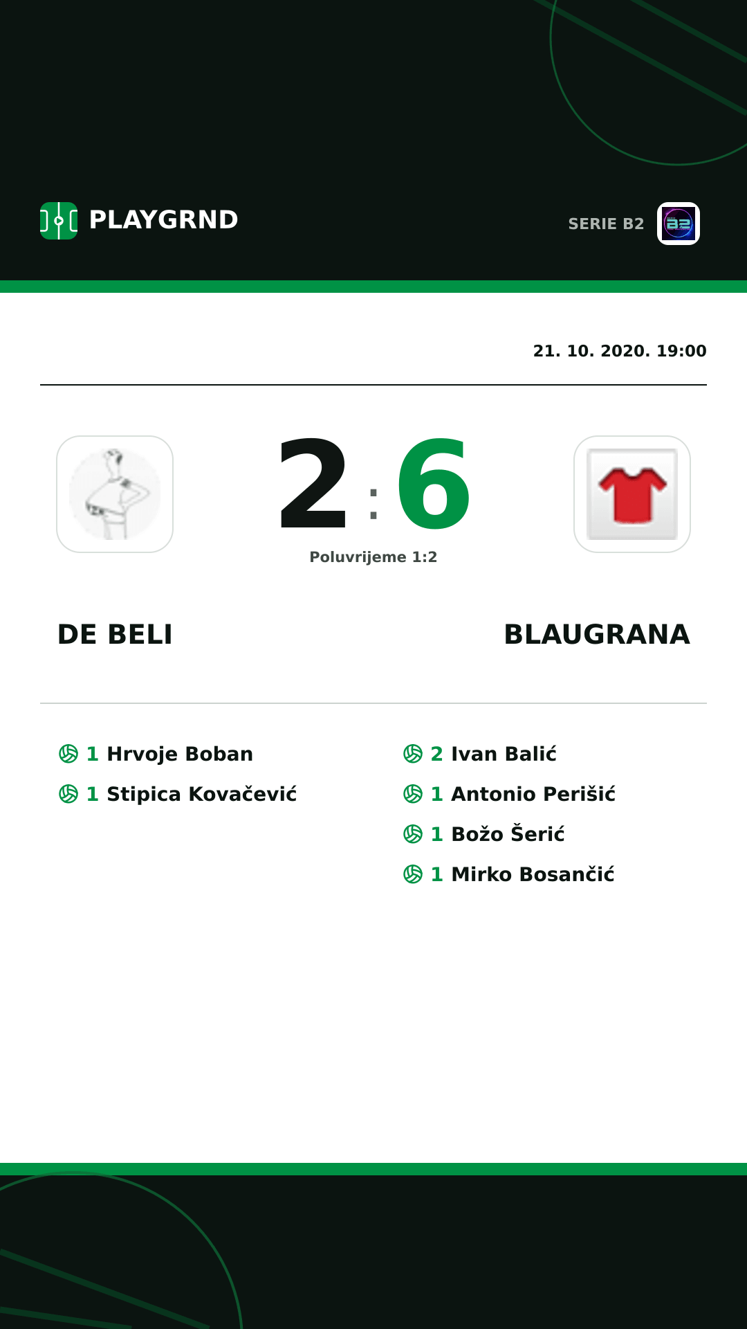 Instagram slika: DE Beli 2:6 Blaugrana