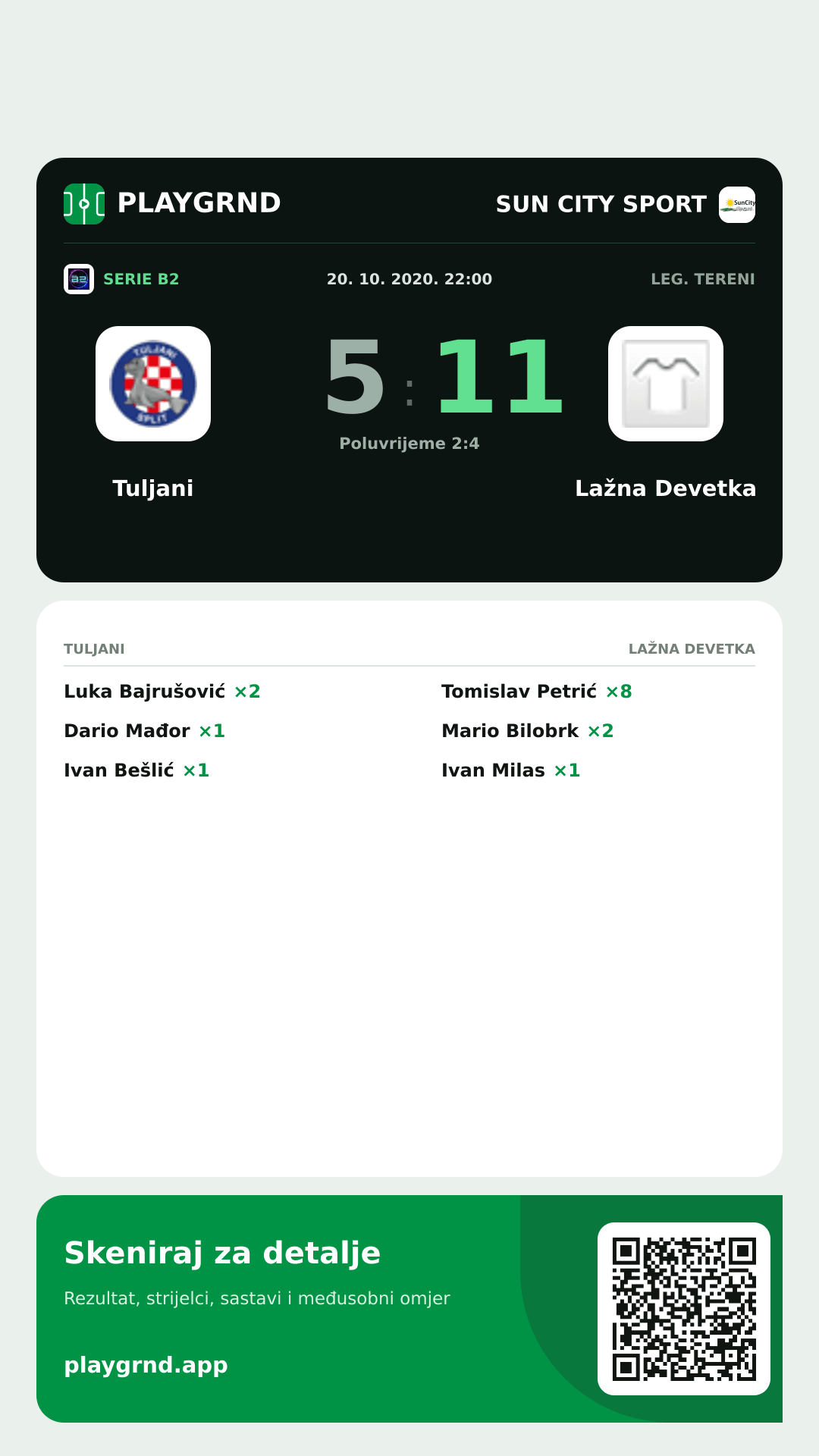 Story slika: Tuljani 5:11 Lažna Devetka
