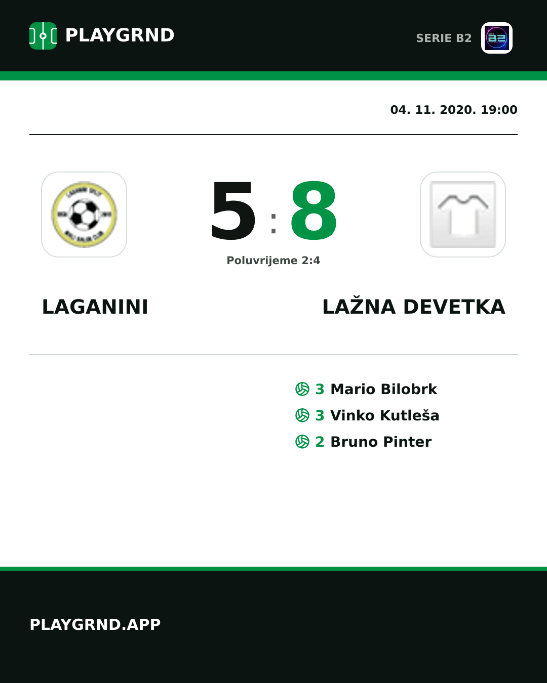 Instagram slika: Laganini 5:8 Lažna Devetka