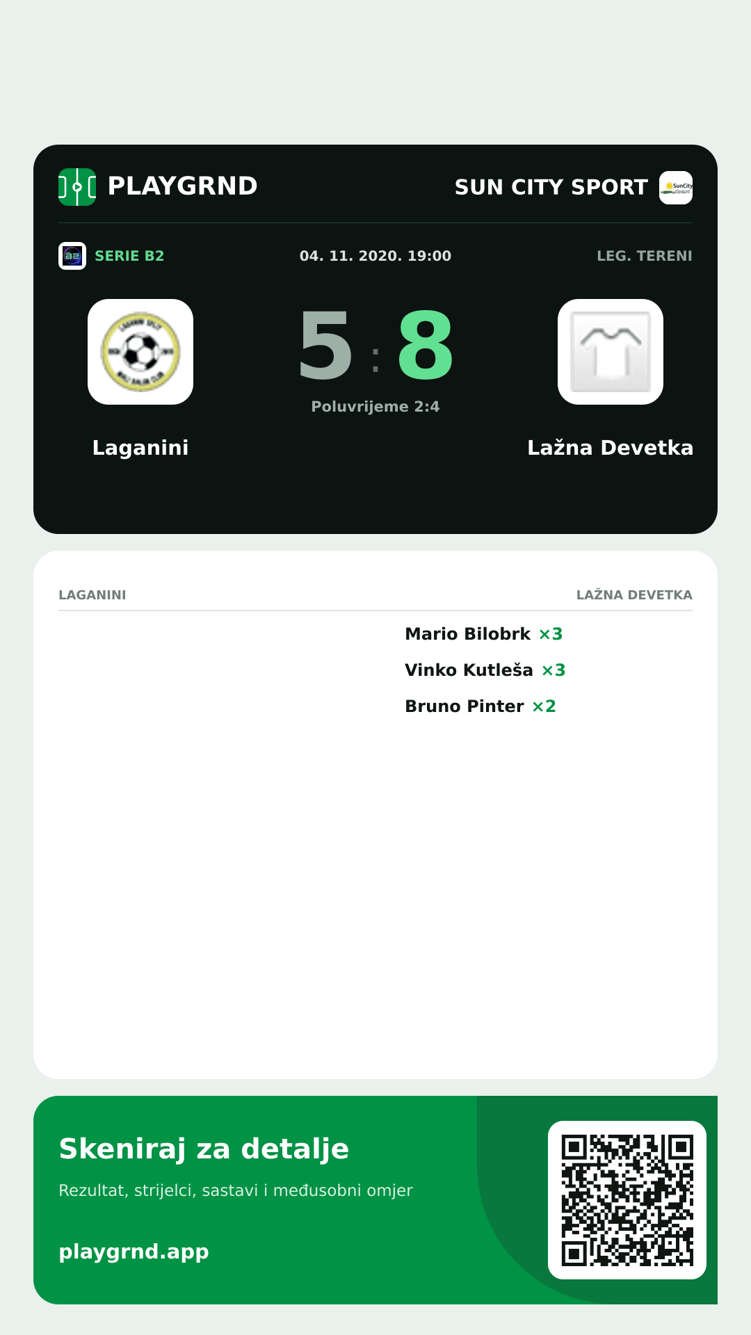 Story slika: Laganini 5:8 Lažna Devetka