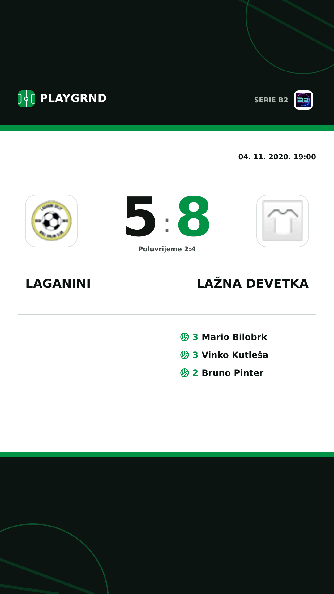 Instagram slika: Laganini 5:8 Lažna Devetka