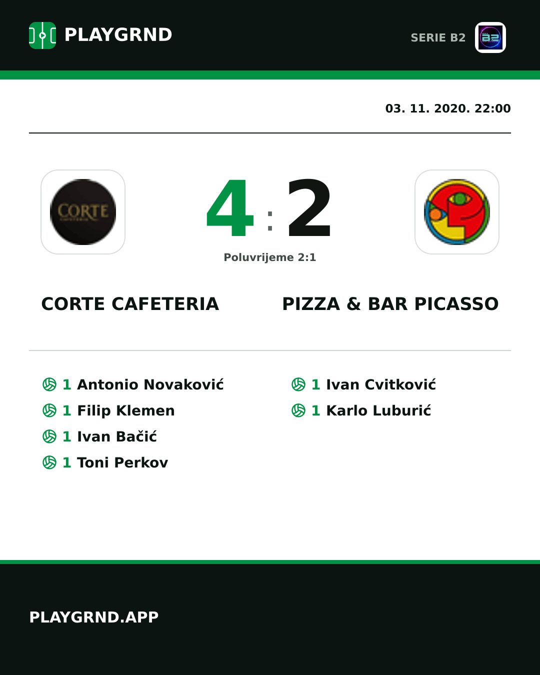 Instagram slika: Corte Cafeteria 4:2 Pizza & Bar Picasso