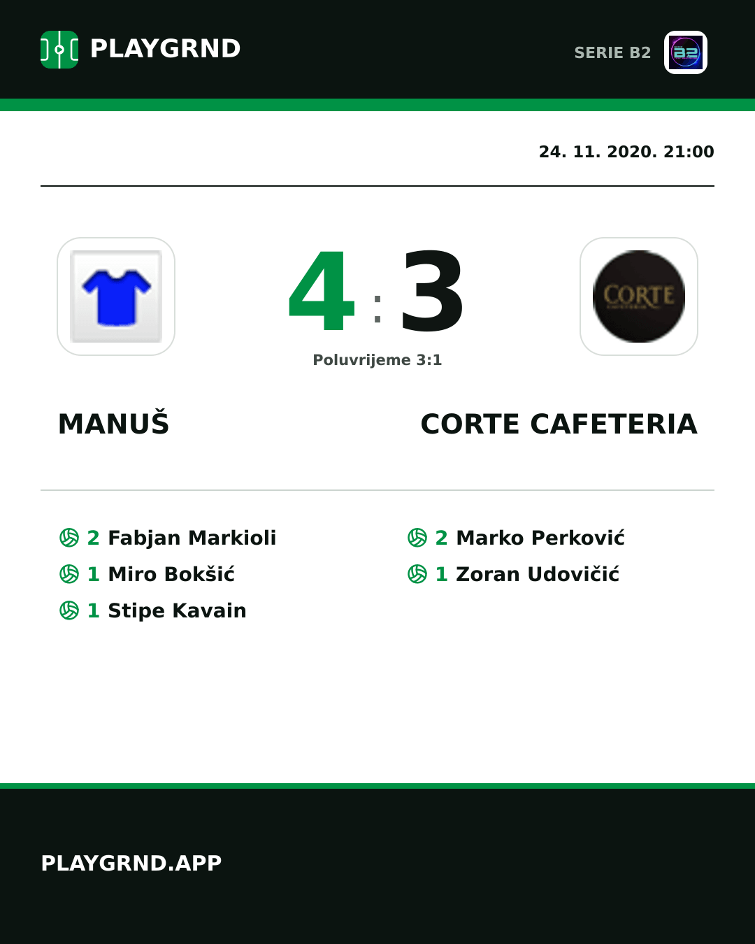 Instagram slika: Manuš 4:3 Corte Cafeteria