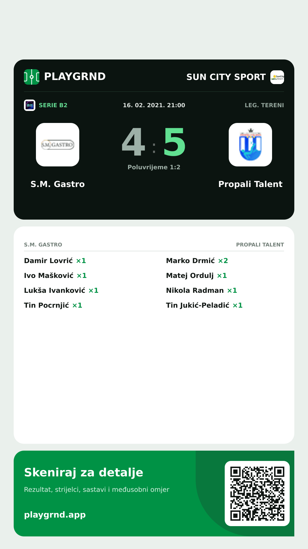 Story slika: S.M. Gastro 4:5 Propali Talent