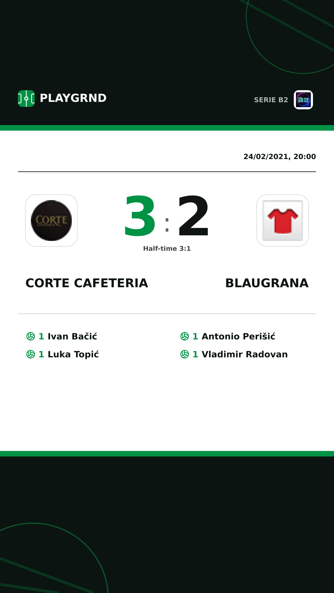 Instagram artwork: Corte Cafeteria 3:2 Blaugrana