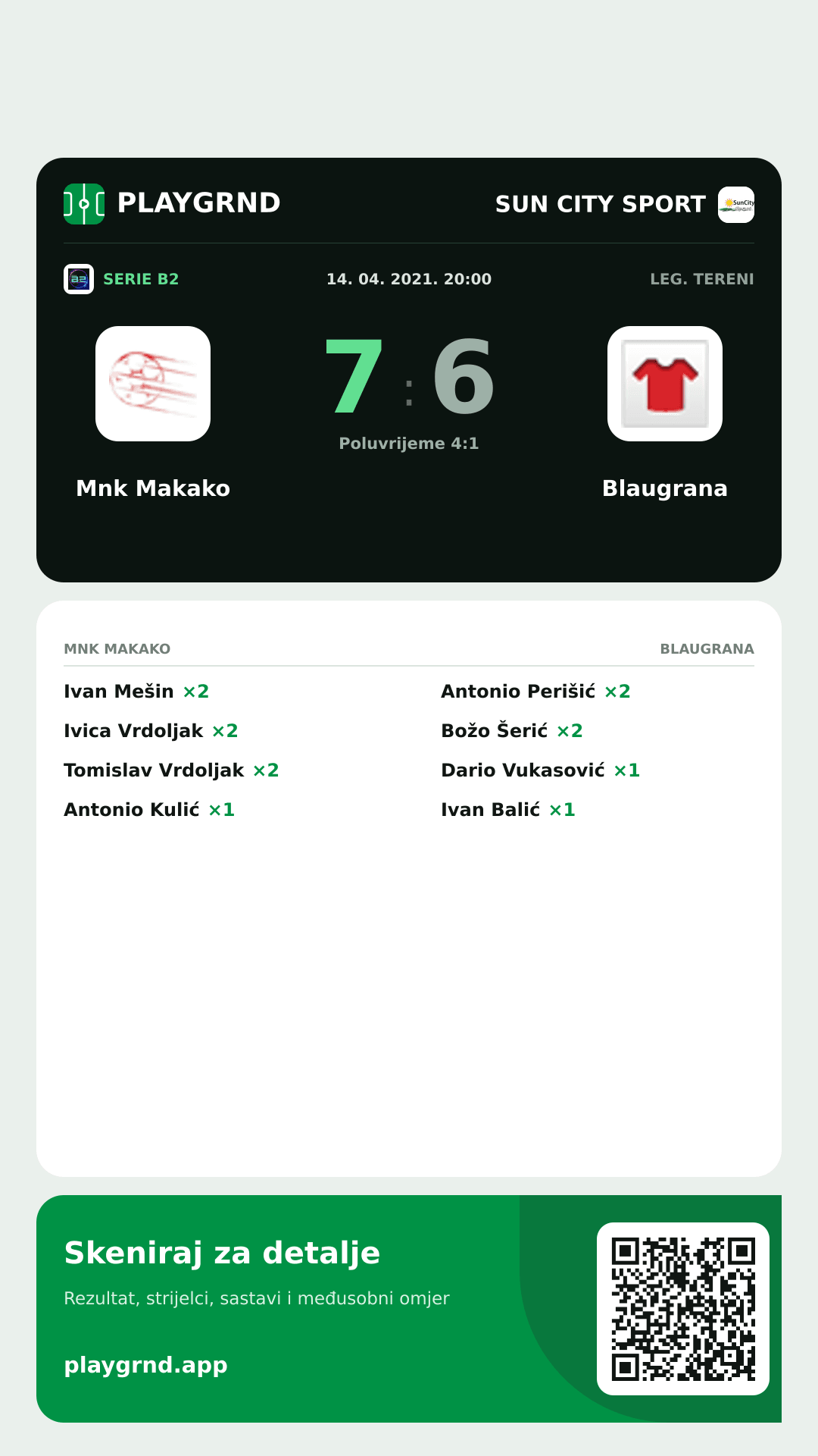 Story slika: Mnk Makako 7:6 Blaugrana