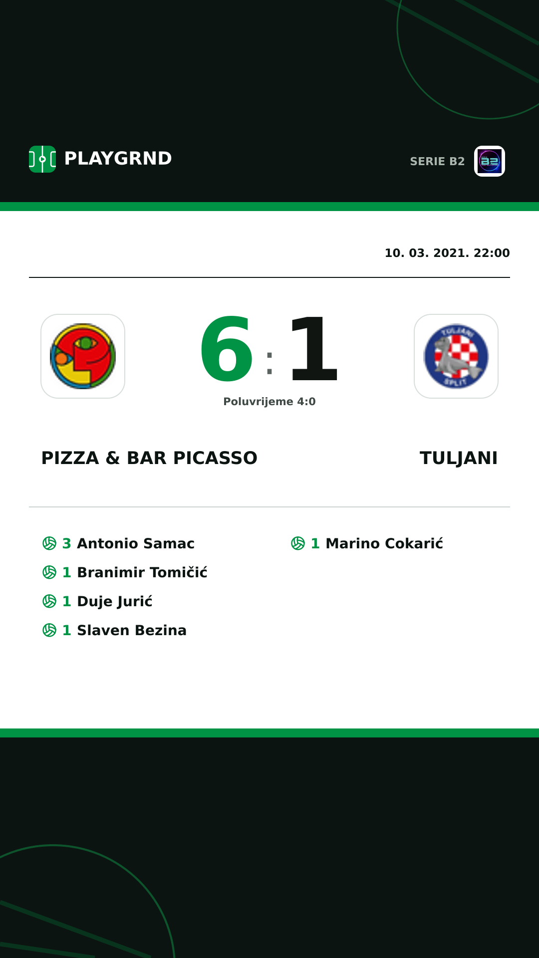 Instagram slika: Pizza & Bar Picasso 6:1 Tuljani