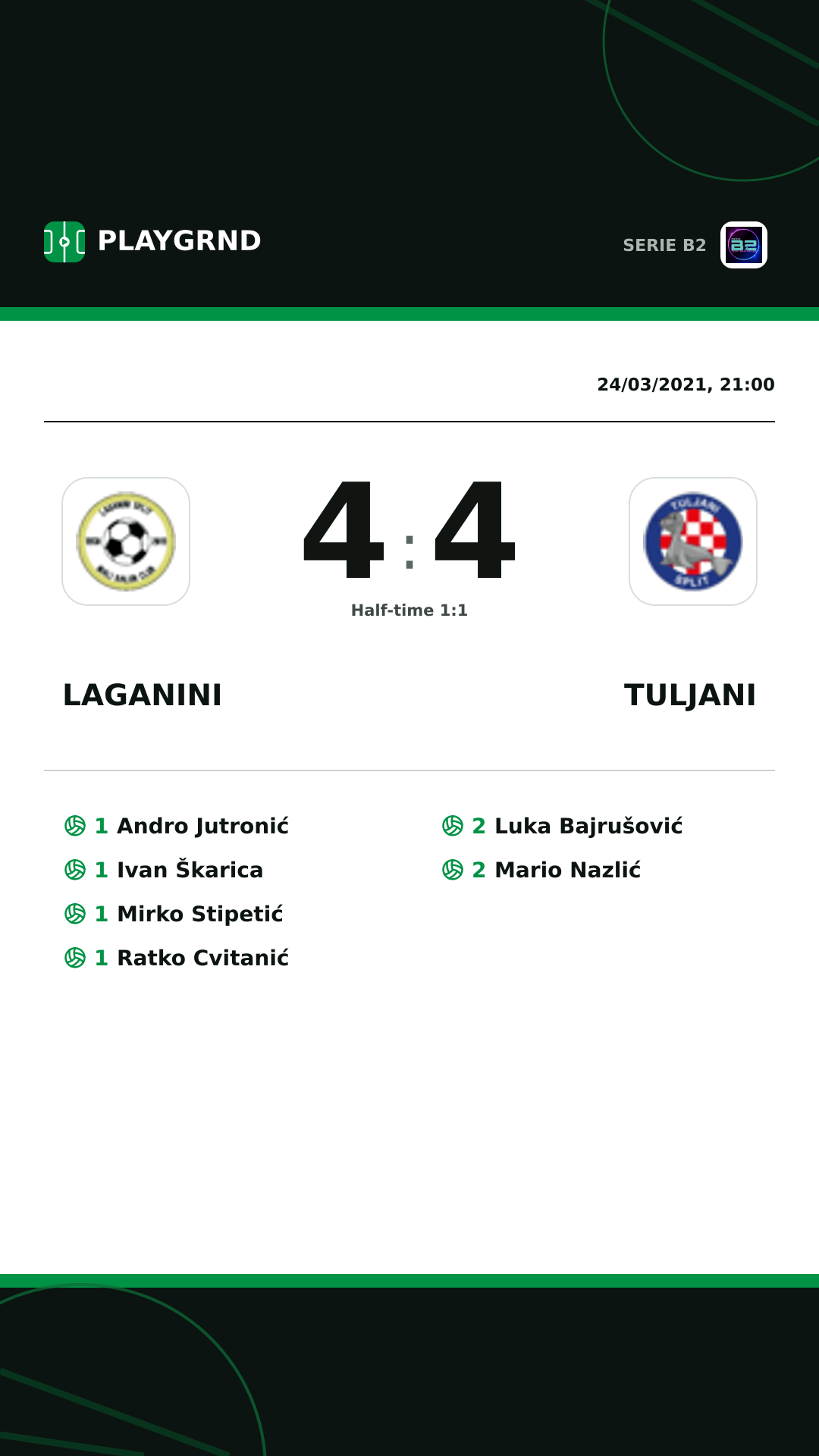 Instagram artwork: Laganini 4:4 Tuljani