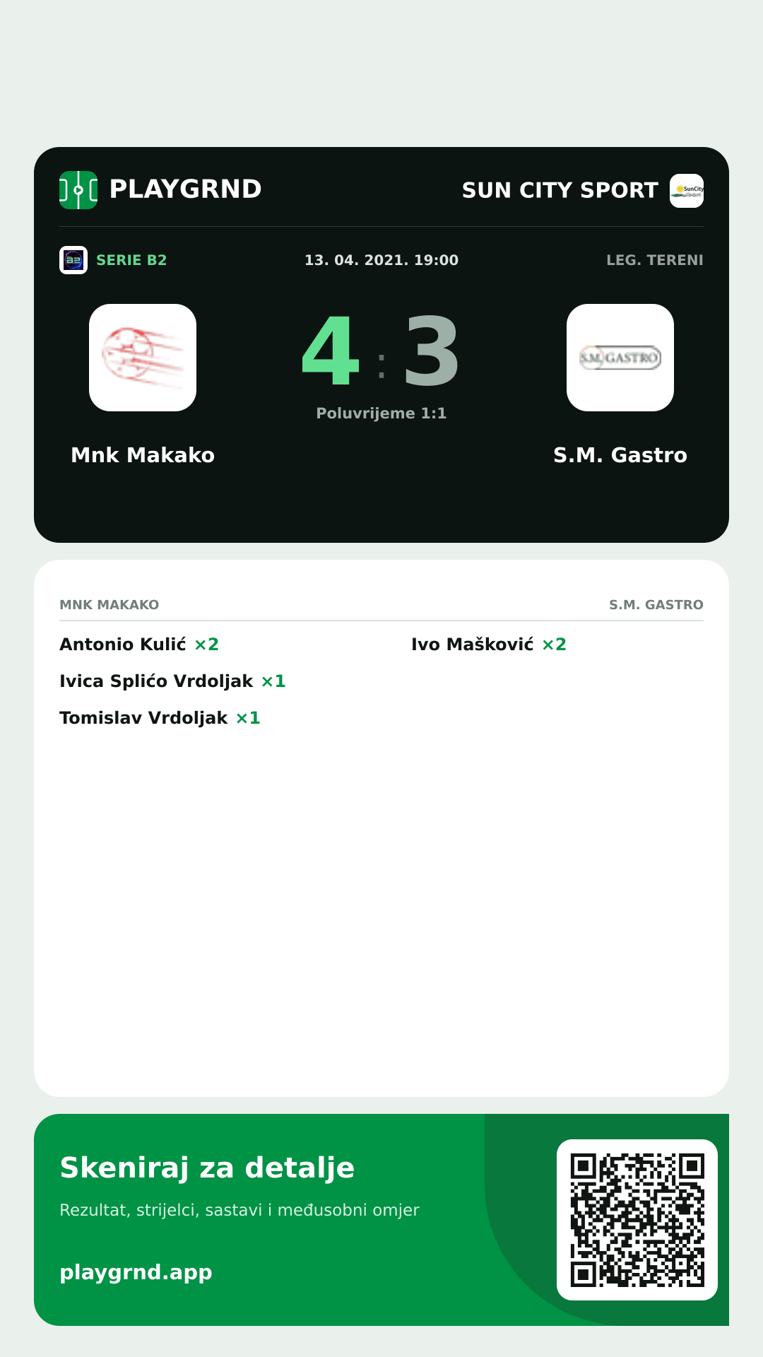 Story slika: Mnk Makako 4:3 S.M. Gastro