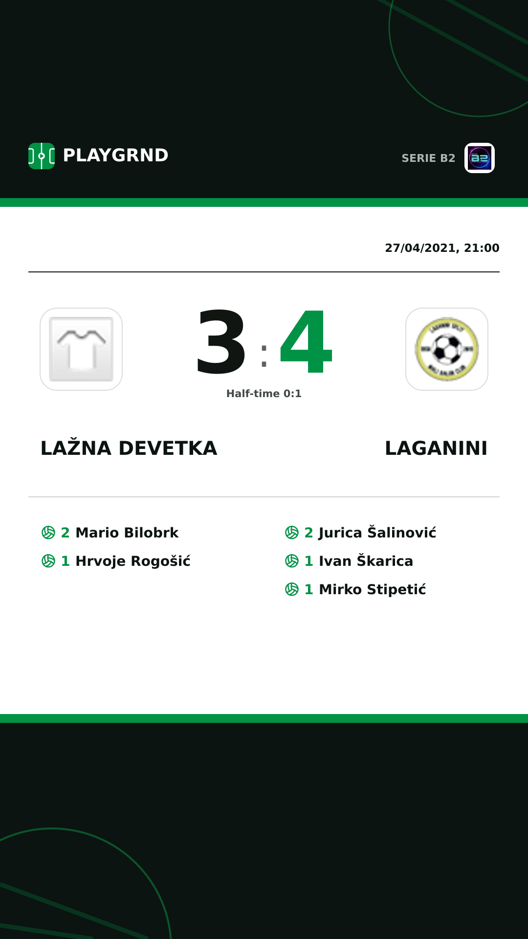 Instagram artwork: Lažna Devetka 3:4 Laganini