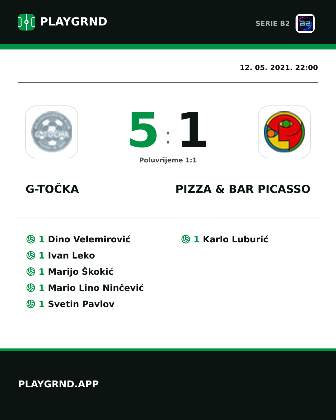 Instagram slika: G-Točka 5:1 Pizza & Bar Picasso