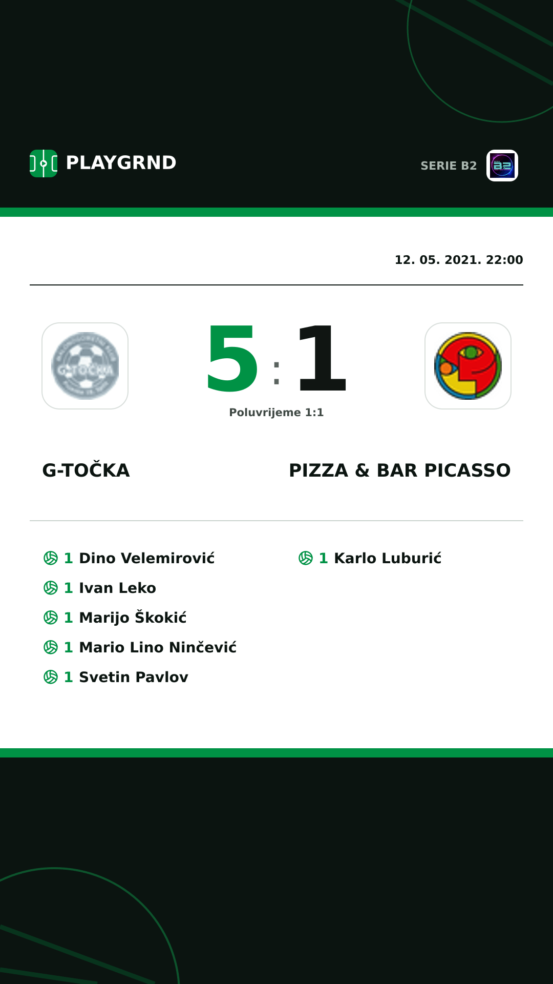 Instagram slika: G-Točka 5:1 Pizza & Bar Picasso