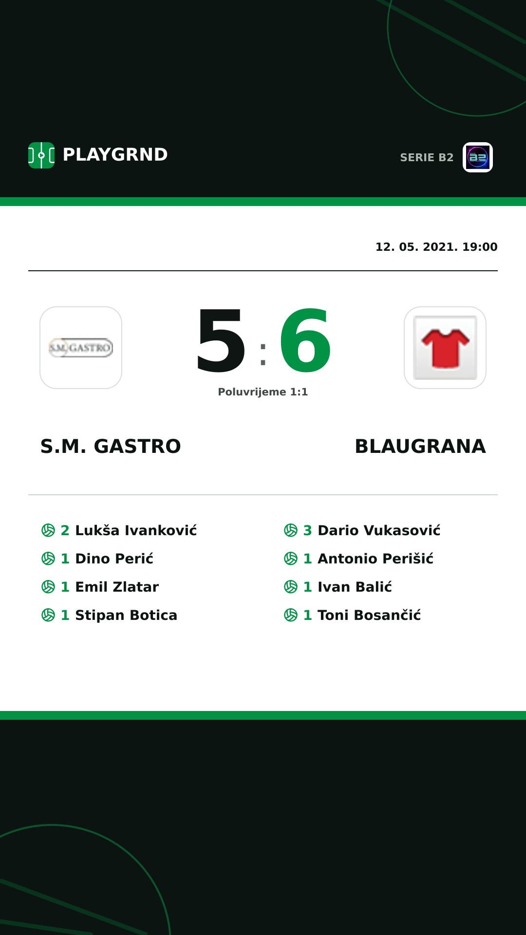 Instagram slika: S.M. Gastro 5:6 Blaugrana
